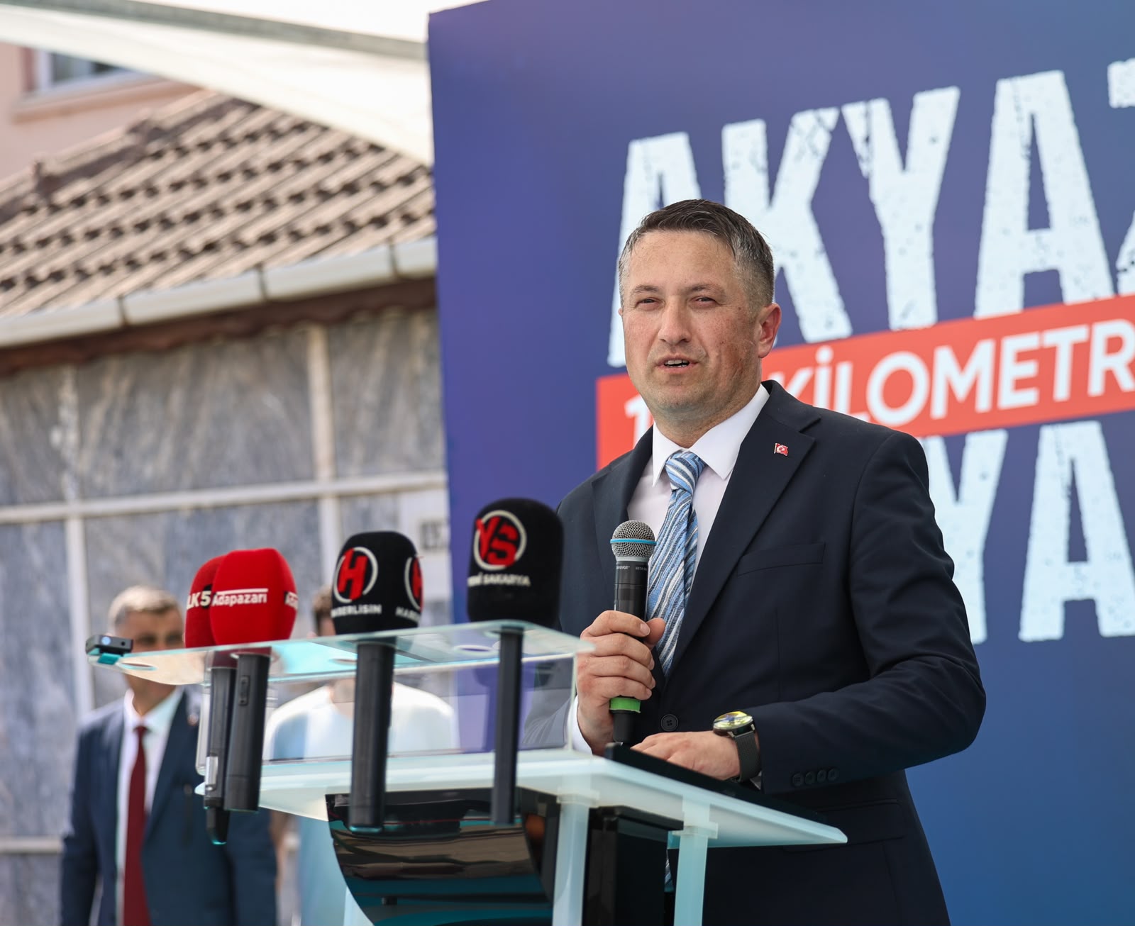 Akyazı’nın geleceğine 1 milyar TL’lik yatırım: “Tarihi bir günde ilçemizin su geleceğini güvence altına alıyoruz”
