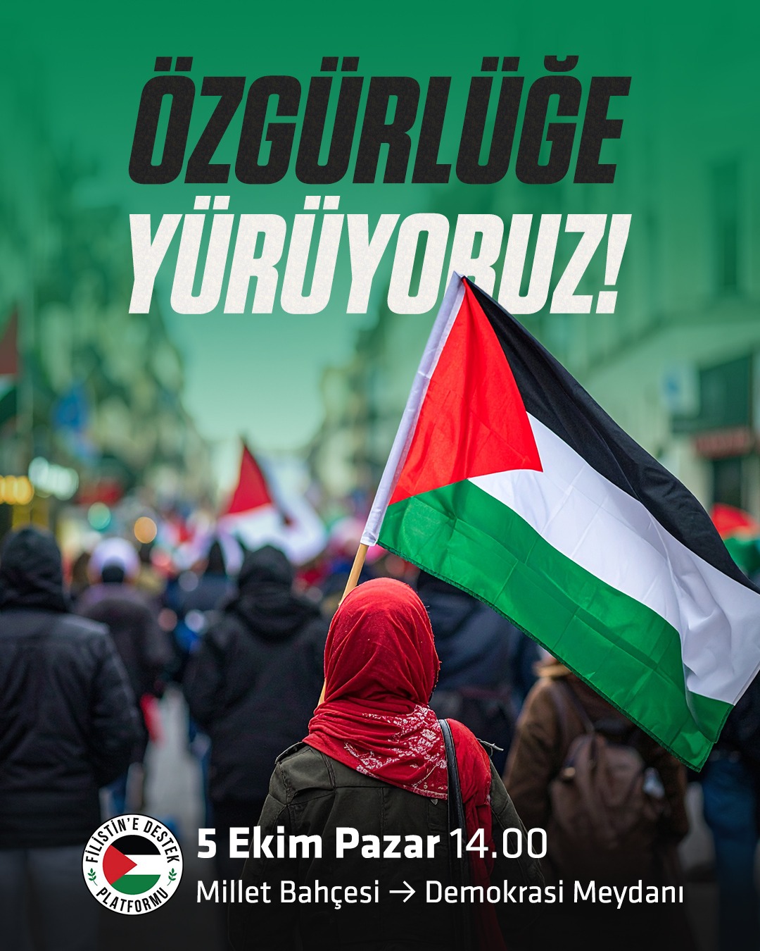 Yusuf Alemdar'dan pazar günü için önemli çağrı: “Kalbi Gazze ile atan herkesi bekliyoruz”
