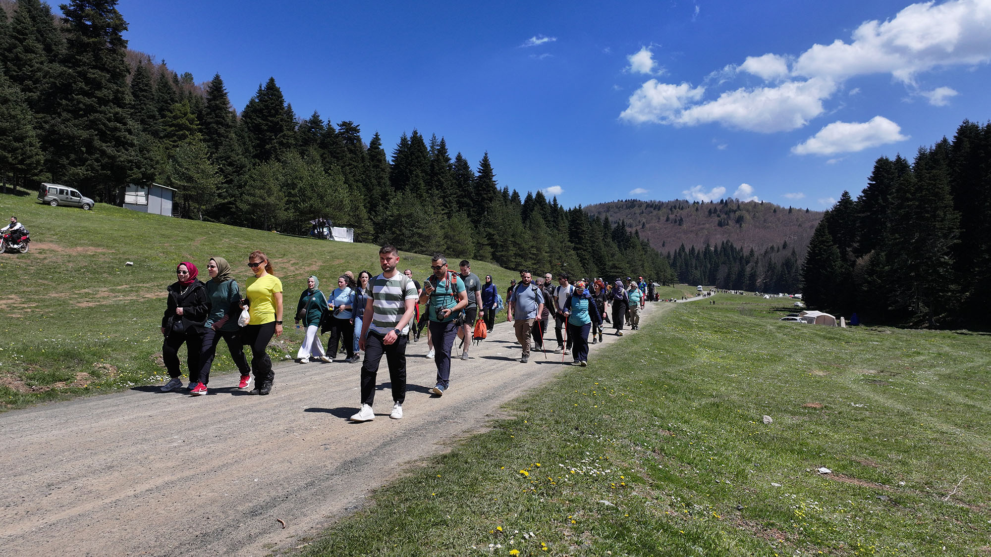 İnönü ve Ercova yaylaları tüm güzelliğiyle doğaseverleri ağırladı