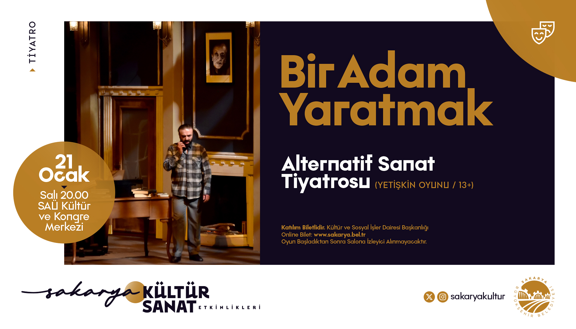 Büyükşehir takvimi açıkladı: Ocak kültür sanat etkinlikleri belli oldu
