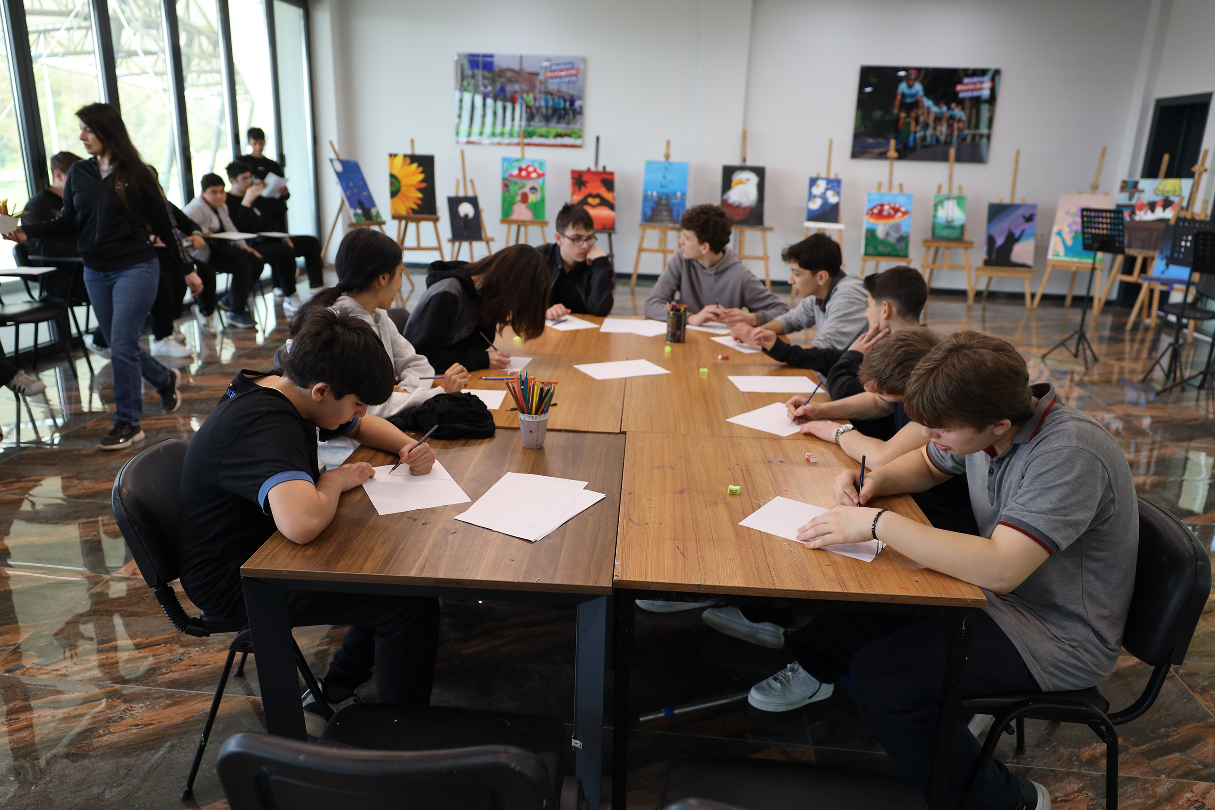 Bisiklet Vadisi’nde liselilere bilim ve sanat dolu etkinlik