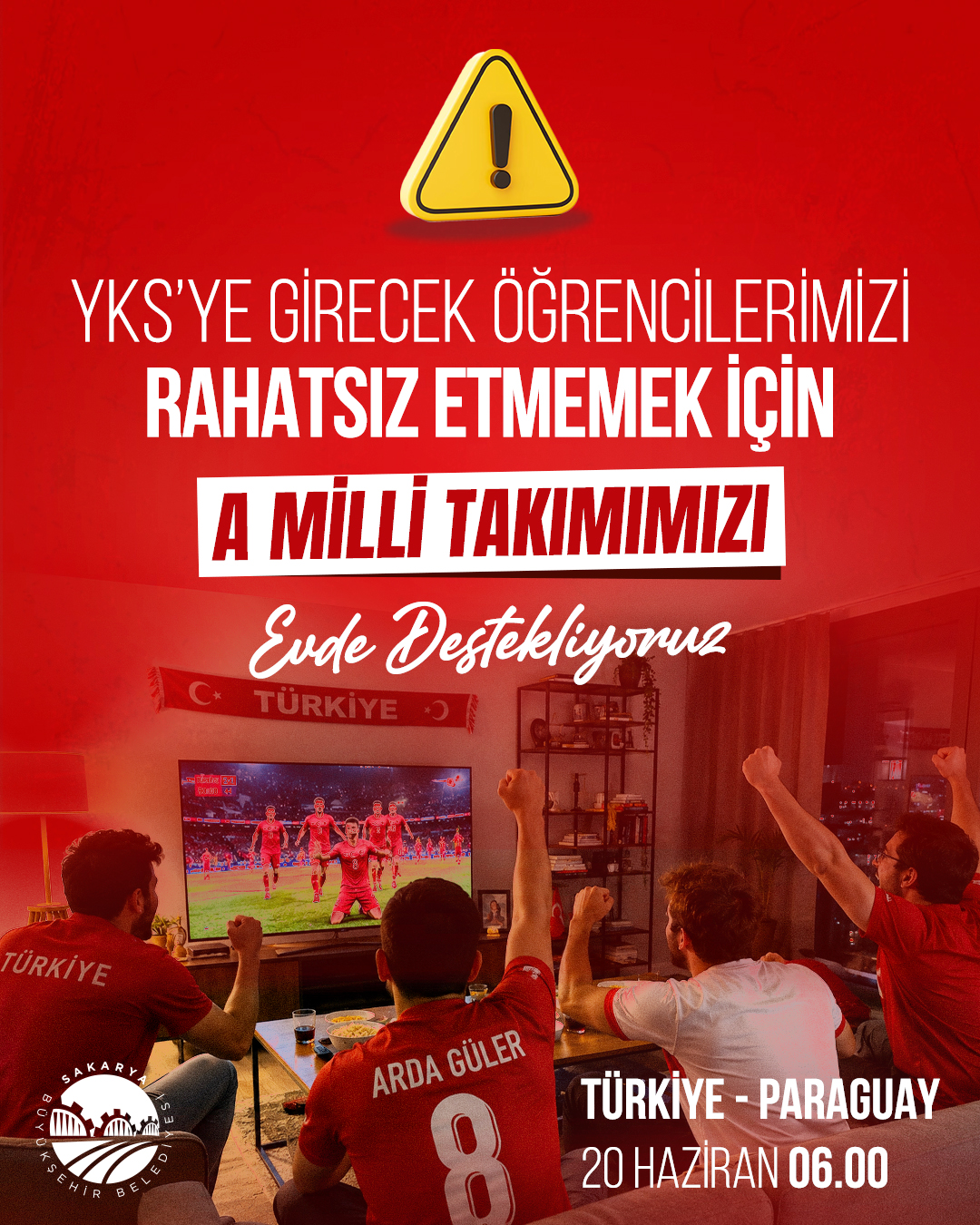 Büyükşehir’den milli maç heyecanı için iptal kararı