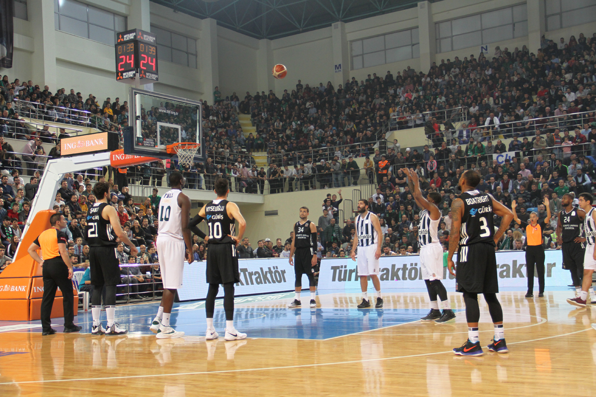 Büyükşehir Basket Beşiktaş’a mağlup oldu