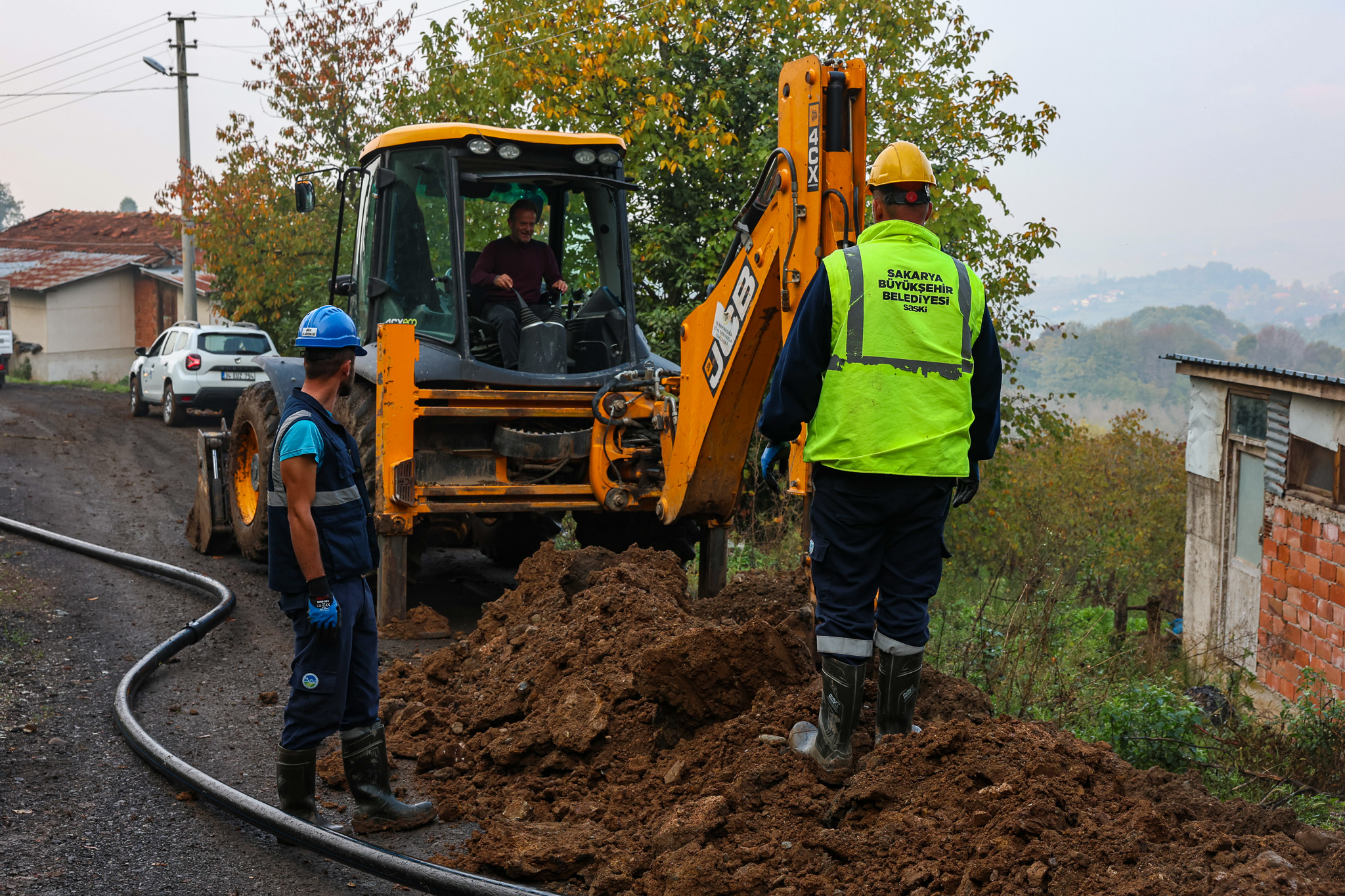 2 bin 800 metrelik hat ile Hendek Yarıca’nın içme su geleceği teminat altında