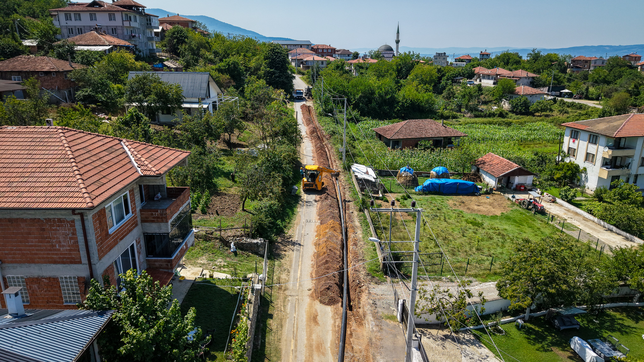 Sapanca’da 5 mahalleyi besleyecek 3 bin 500 metrelik proje için son aşamaya geçildi