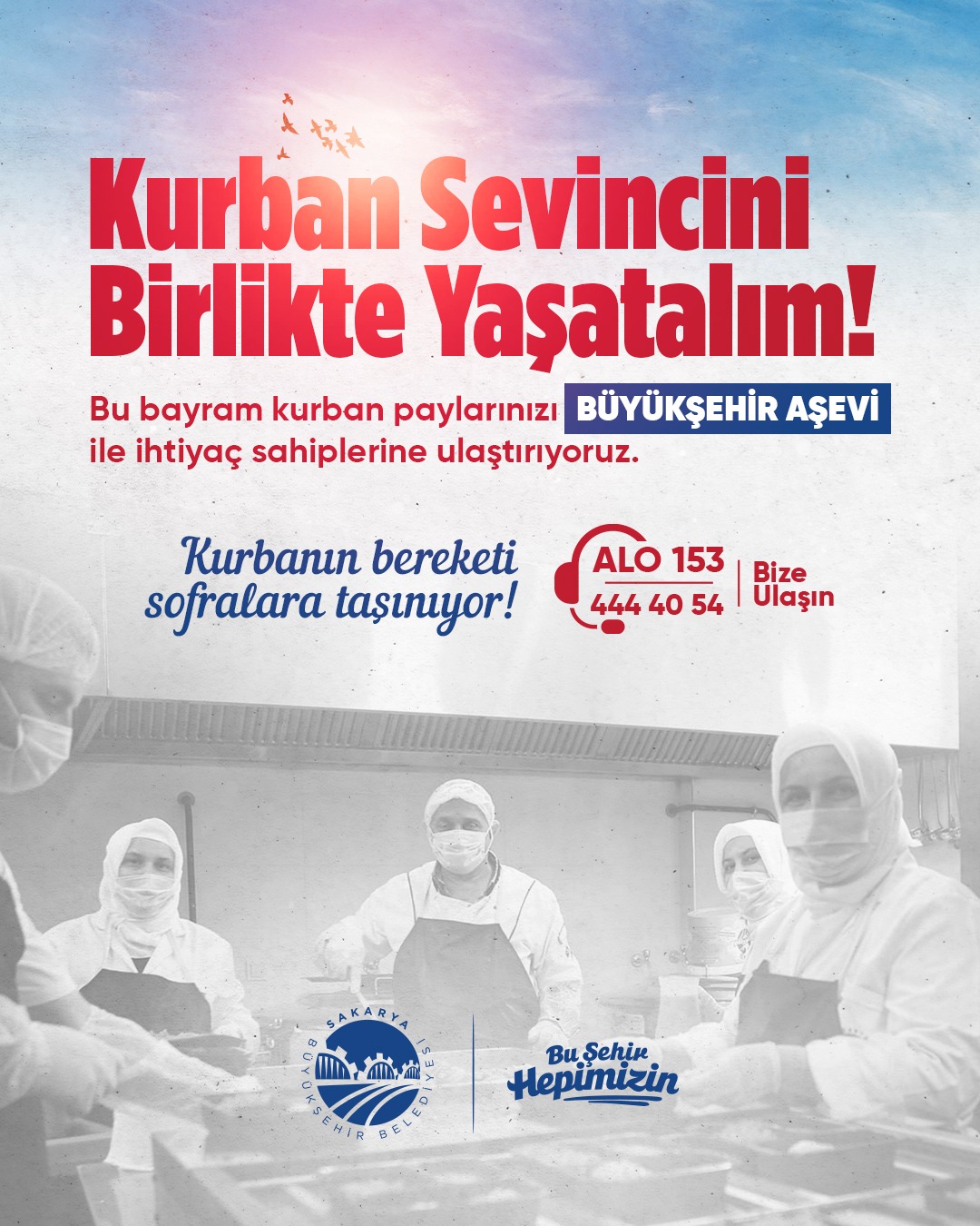 Büyükşehir bayramın bereketini ihtiyaç sahiplerinin sofrasına ulaştıracak