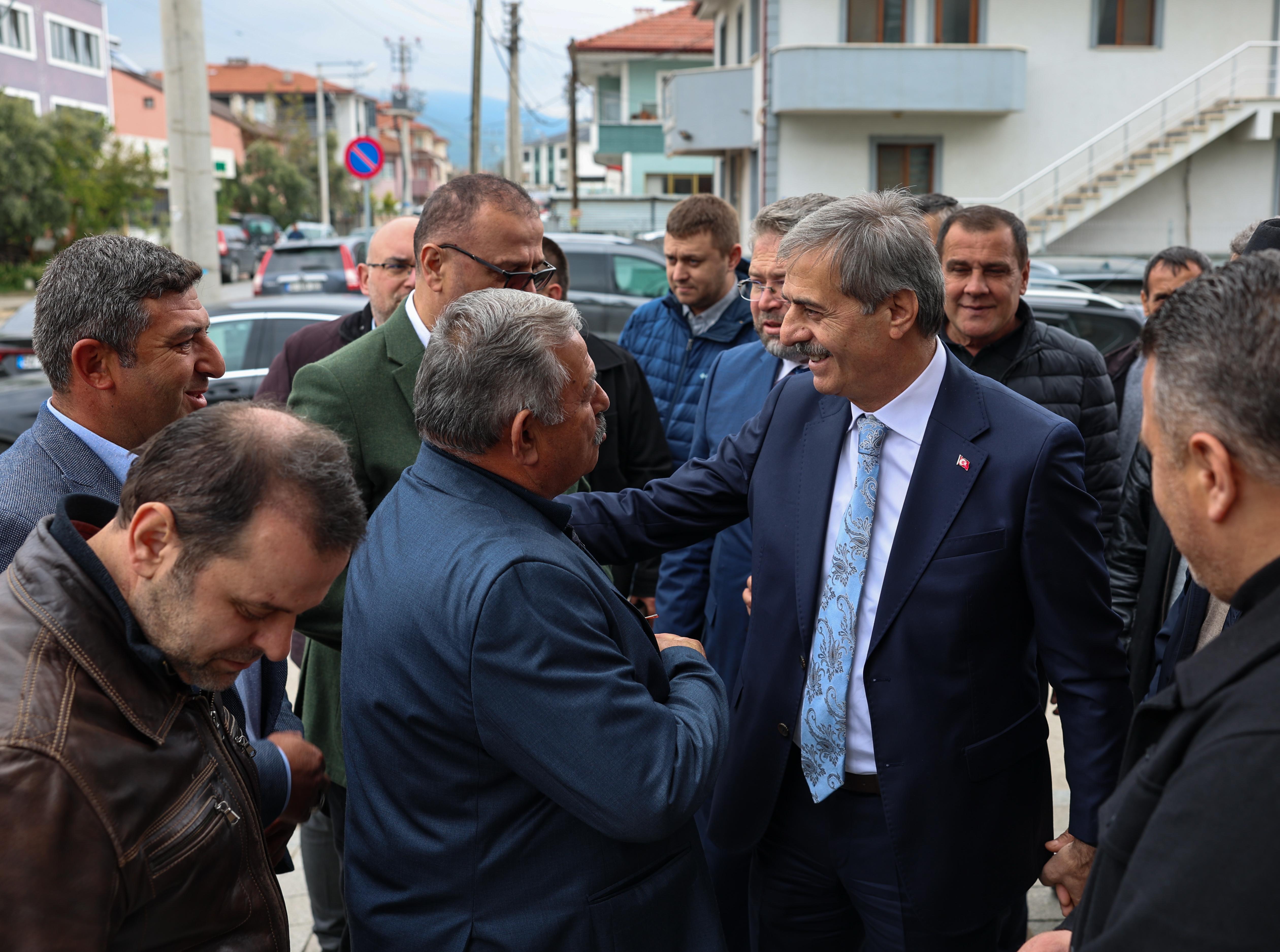 “Geyve’de ilçemizin ve hemşehrilerimizin yanında olmaya devam edeceğiz”