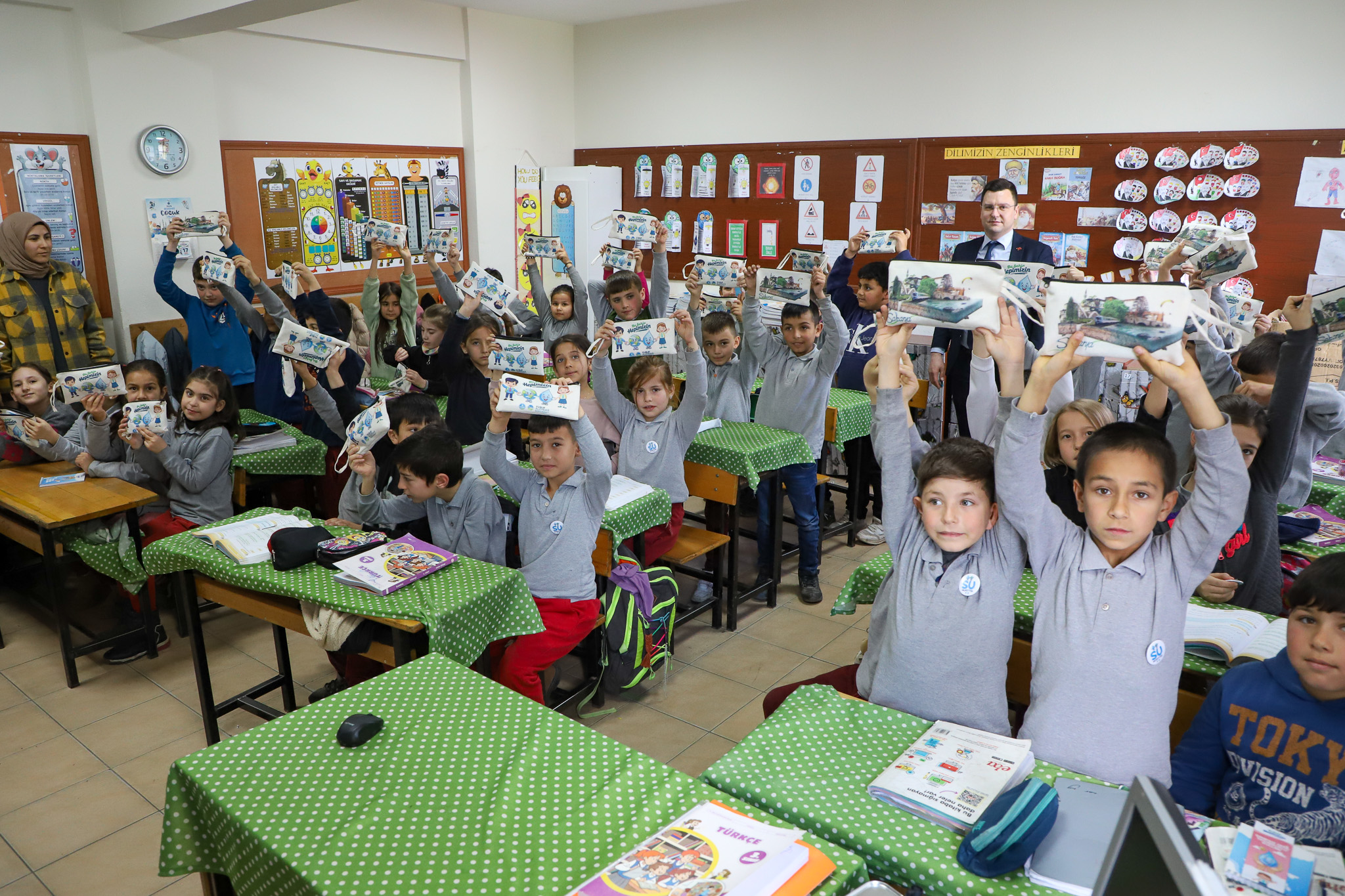 22 Mart Dünya Su Günü’nde minikler ‘Su Müfettişi’ oldu