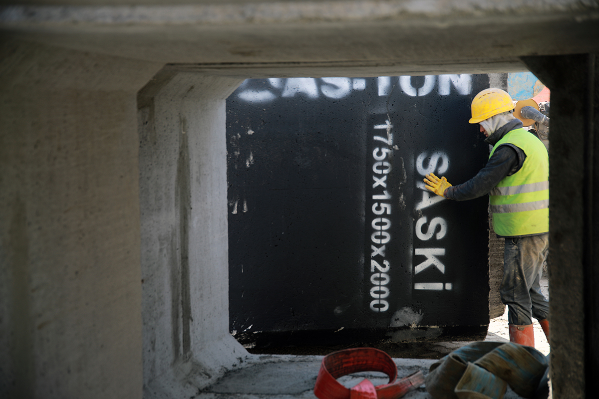 O kavşak trafiğe açılıyor