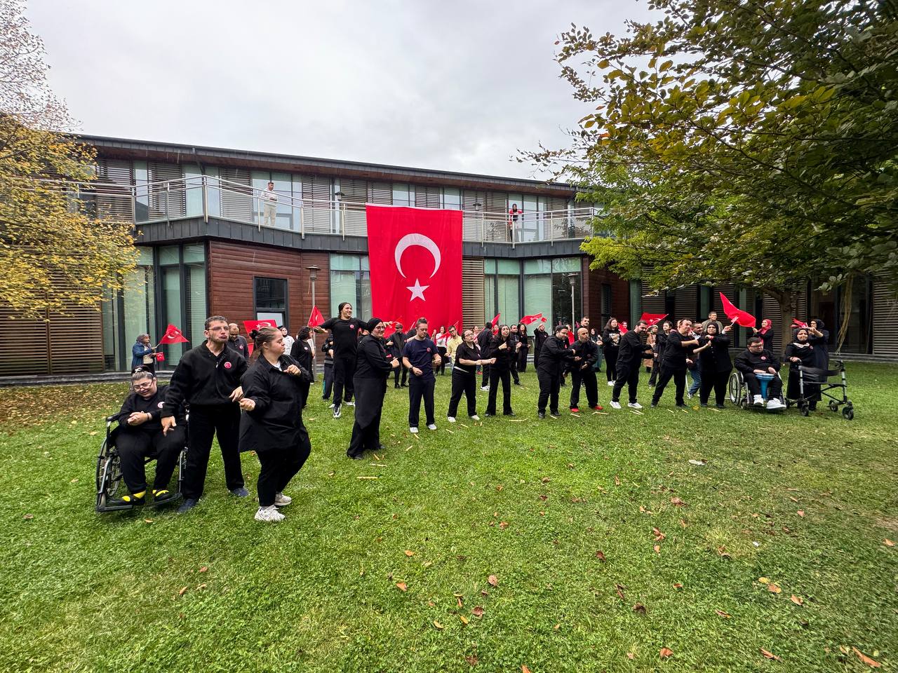 SGM’de özel bireylerin Cumhuriyet coşkusu