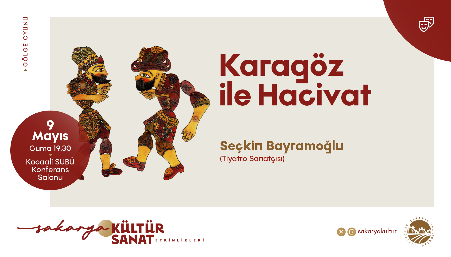 Büyükşehir kültür sanat etkinliklerinde Mayıs takvimi belli oldu