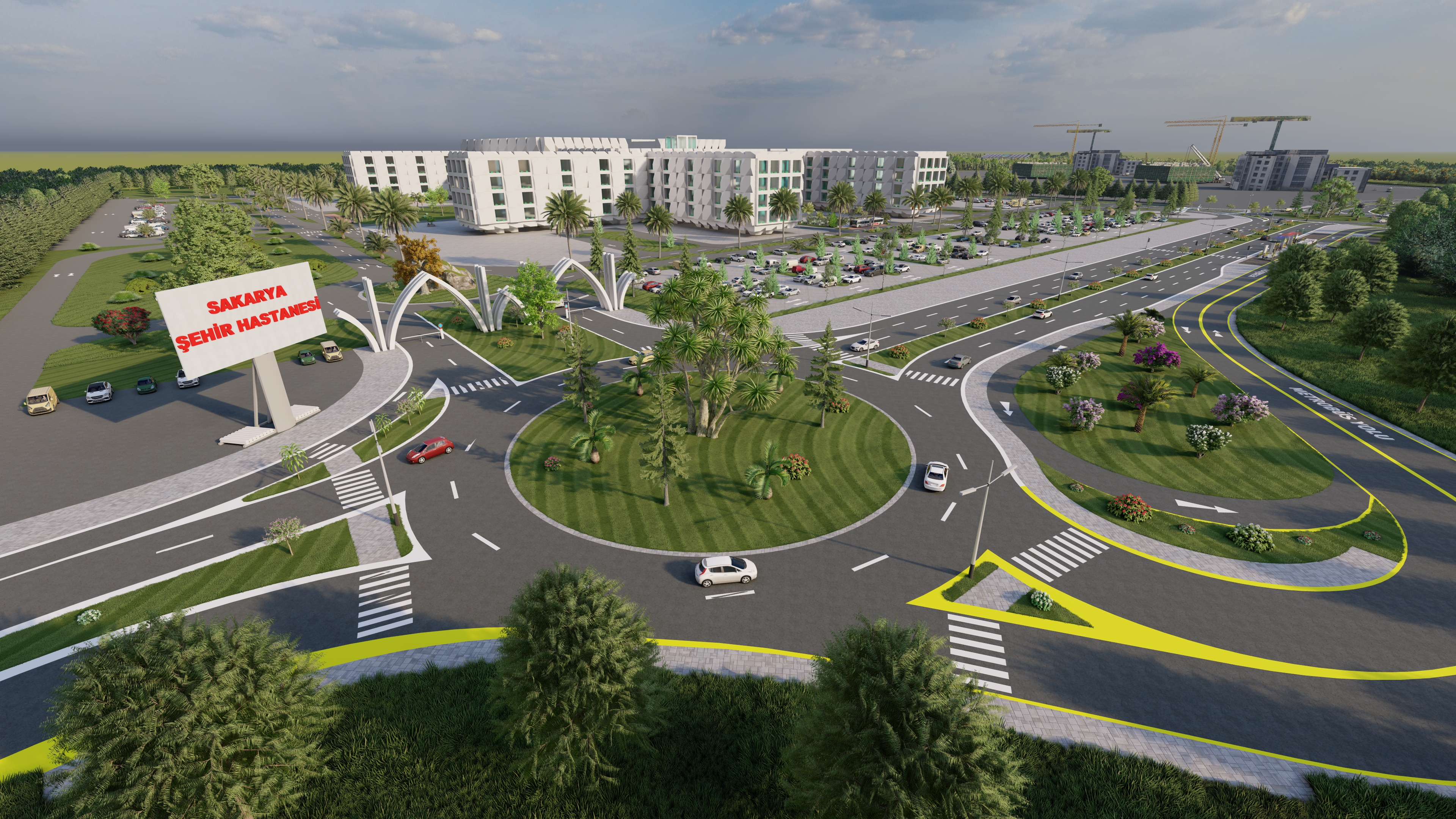 Başkan Yusuf Alemdar Cumhurbaşkanı Erdoğan'ın imzaladığı Şehir Hastanesi Yolu'nun detaylarını ilk kez paylaştı