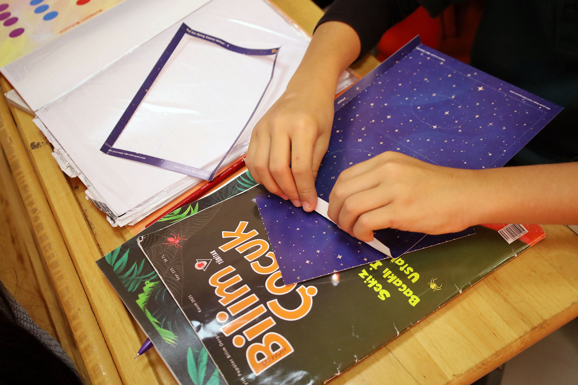 Bilimin renkli dünyasına adım attılar