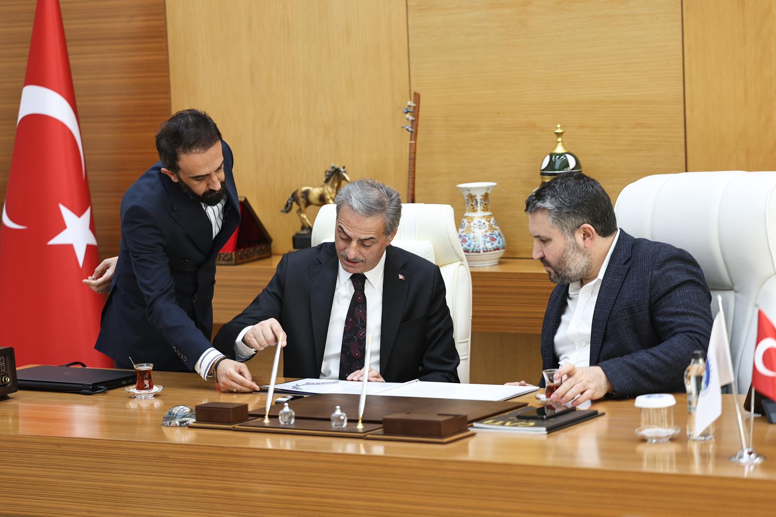 “Şehrimizin sanayi altyapısını modern bir yapıya kavuşturuyoruz”