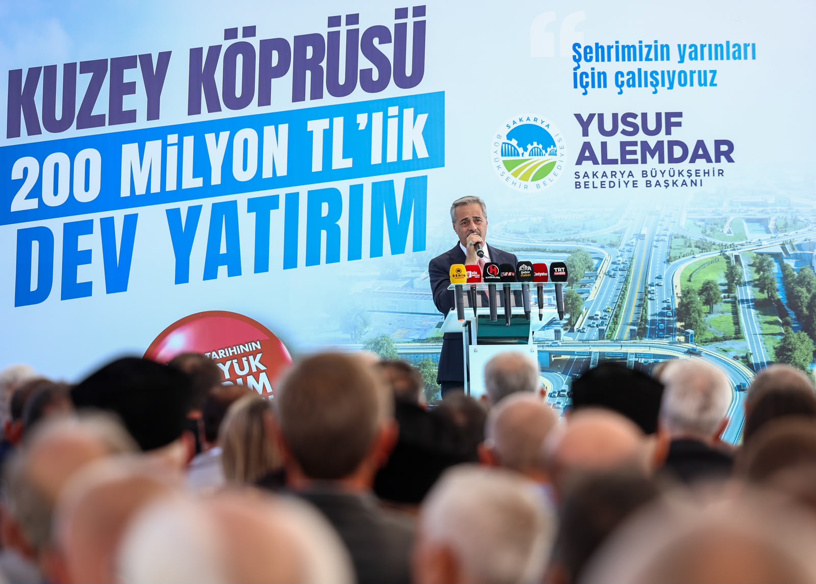 200 milyon liralık dev yatırım olan Kuzey Köprüsü’nün temeli atıldı