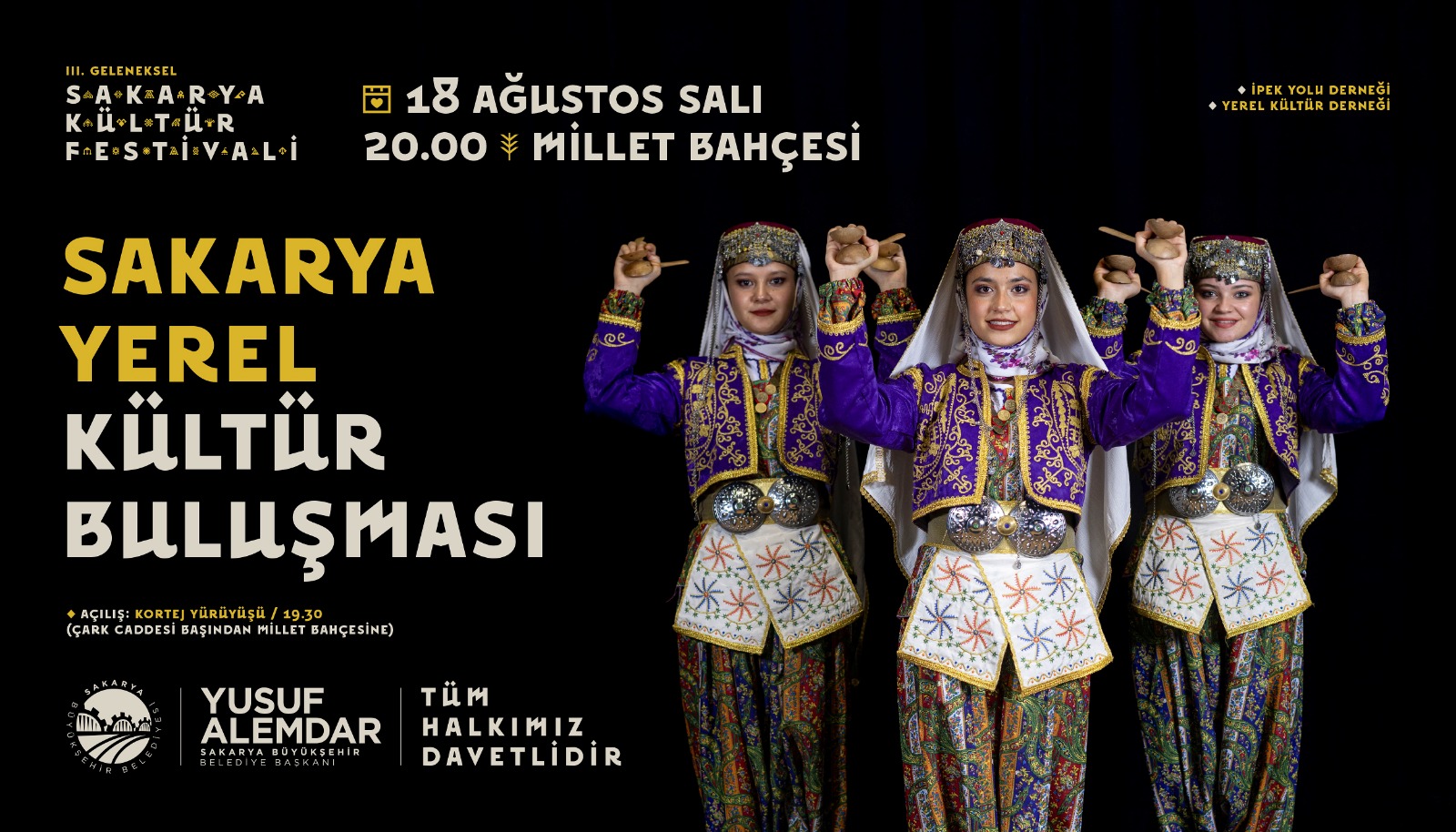 Sakarya’nın Kültür Festivali başlıyor: İlk gün Orhan Hakalmaz sahne alacak