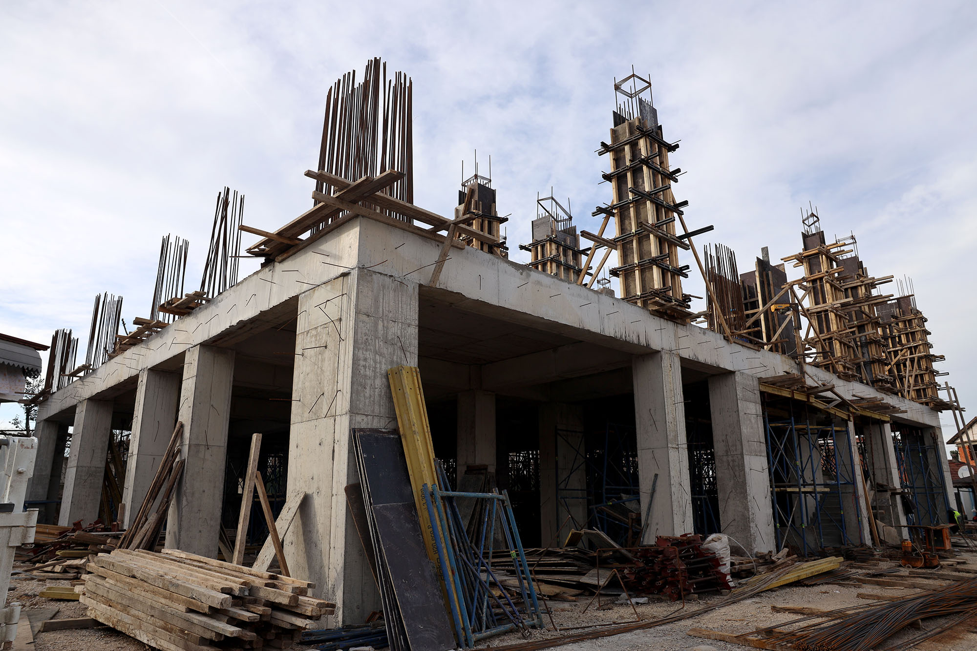 Karapürçek’te sosyal yaşamın merkezi olacak SGM yükseliyor