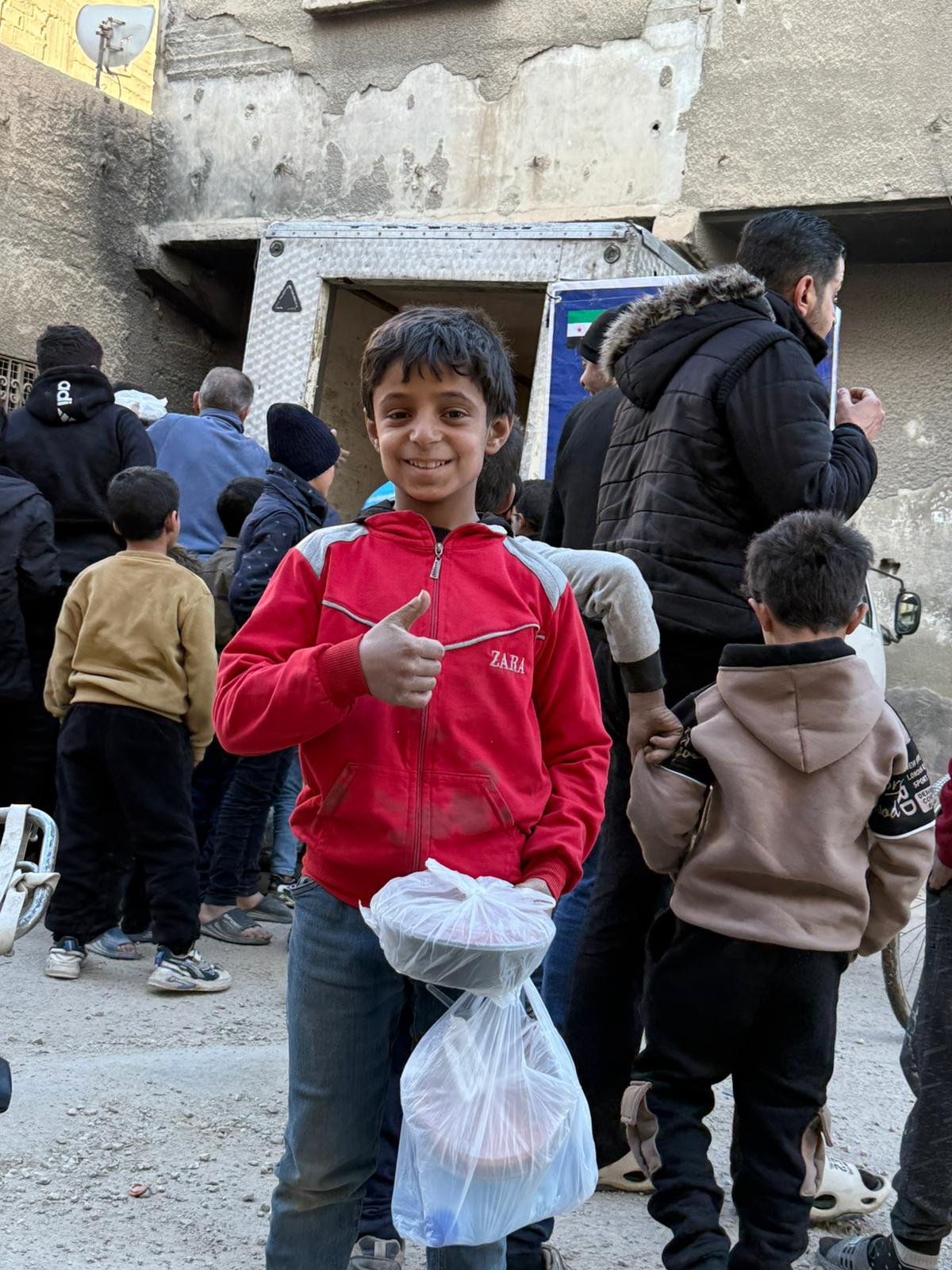 Sakarya’dan kardeş şehir Şam’da gönül sofraları