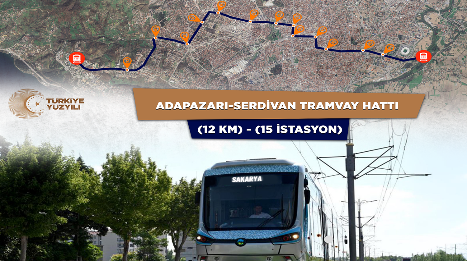 Sakarya'nın dev ulaşım projelerinde işler yolunda: Raylı sistem, Yazlık Kavşağı, Şehir Hastanesi bağlantı yolları, metrobüs