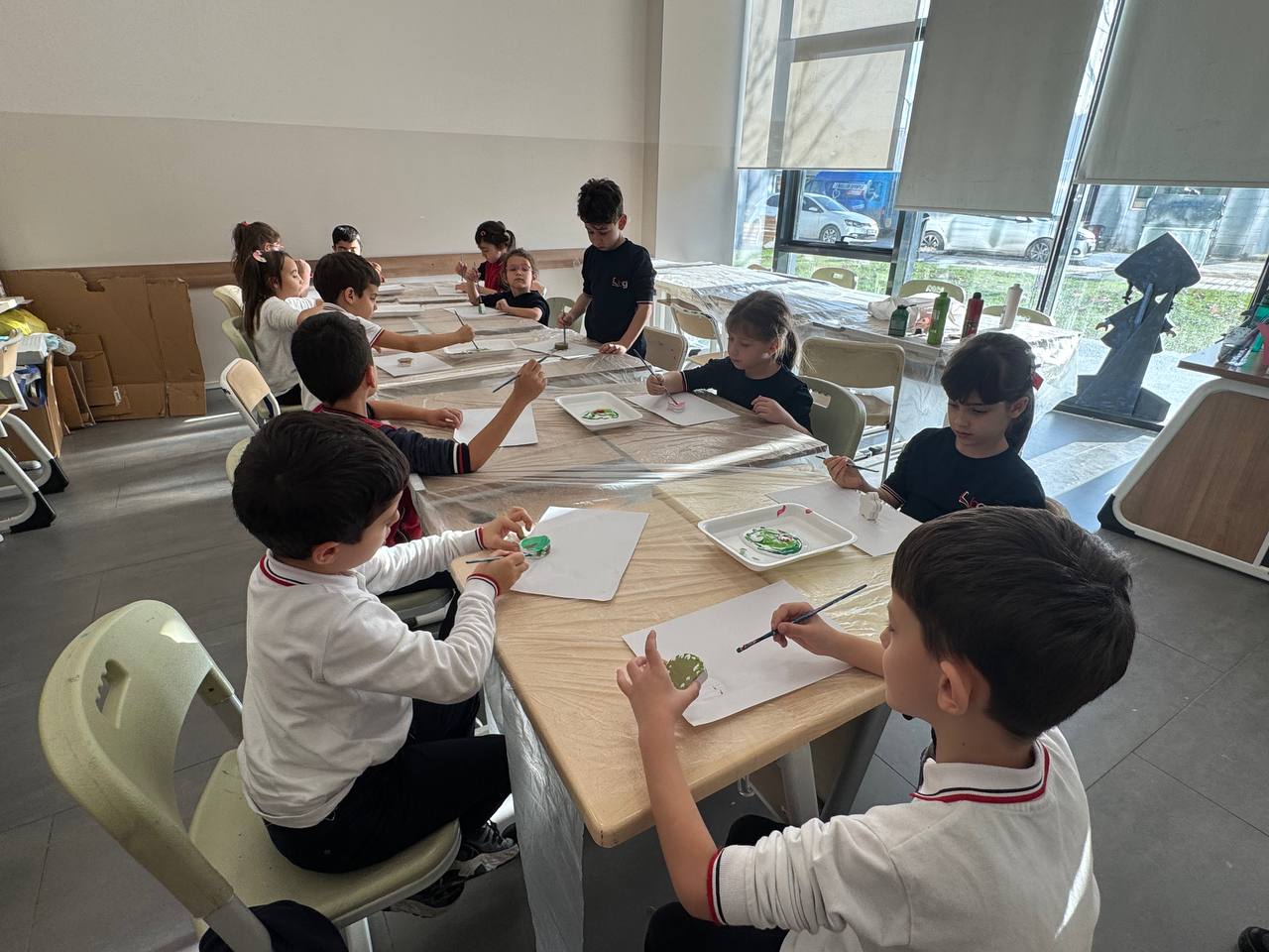 SGM’de misafir öğrenciler yeteneklerini keşfetti