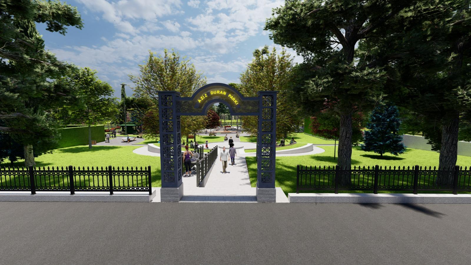 Kaynarca Aziz Duran Parkı’nda çalışmalar başladı