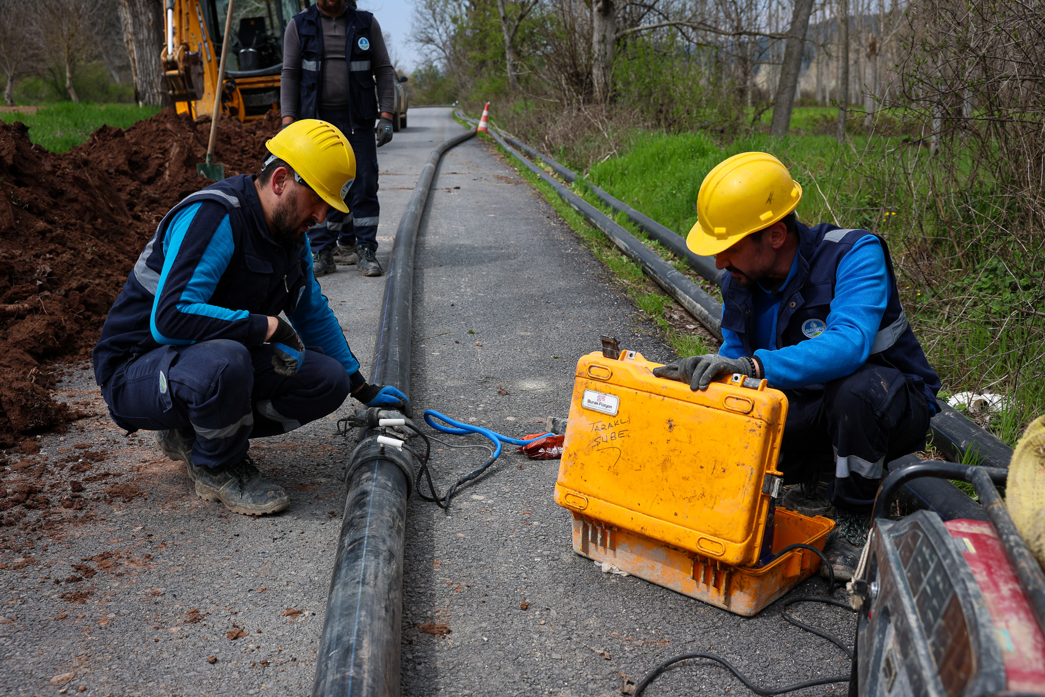 Taraklı’nın 300 hanesine kaliteli su 5 kilometrelik yeni hatla ulaşacak