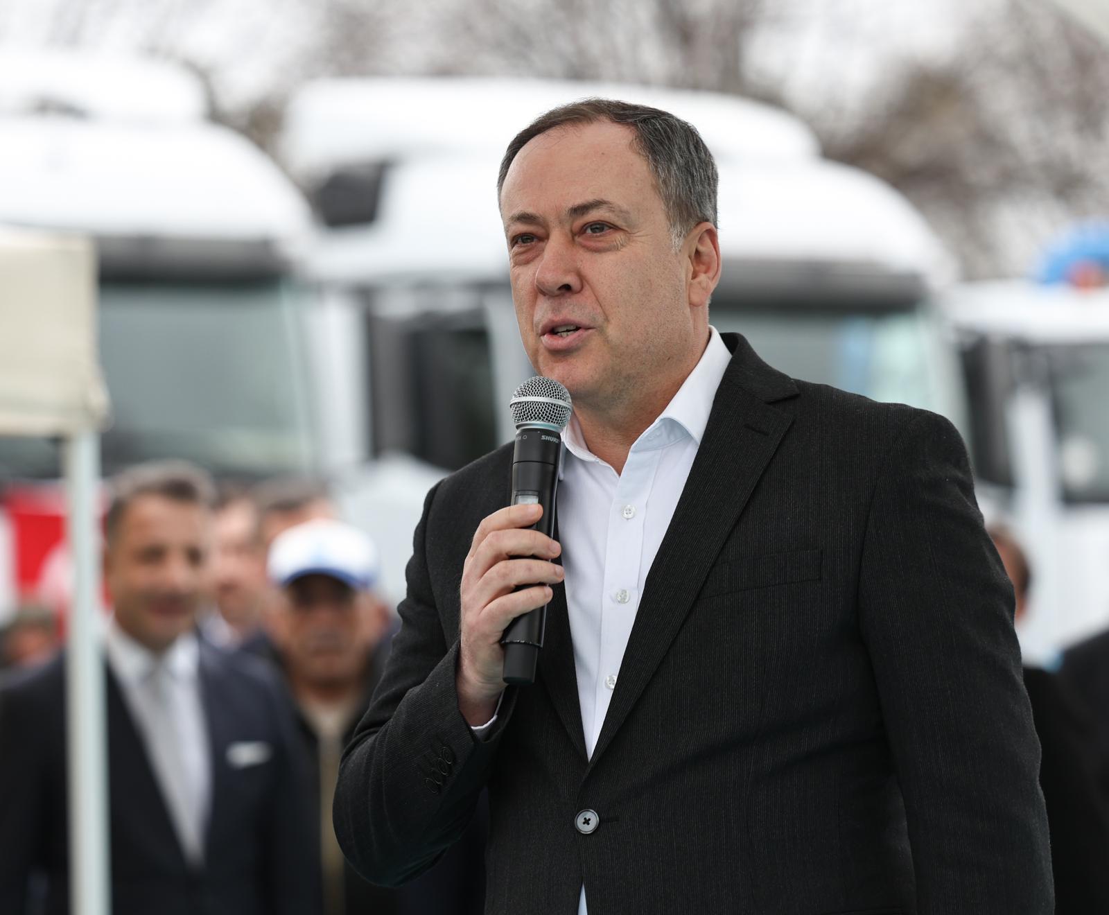 Büyükşehir’den Sakarya'ya hizmet için 484 milyon TL ile 59 araçlık dev yatırım