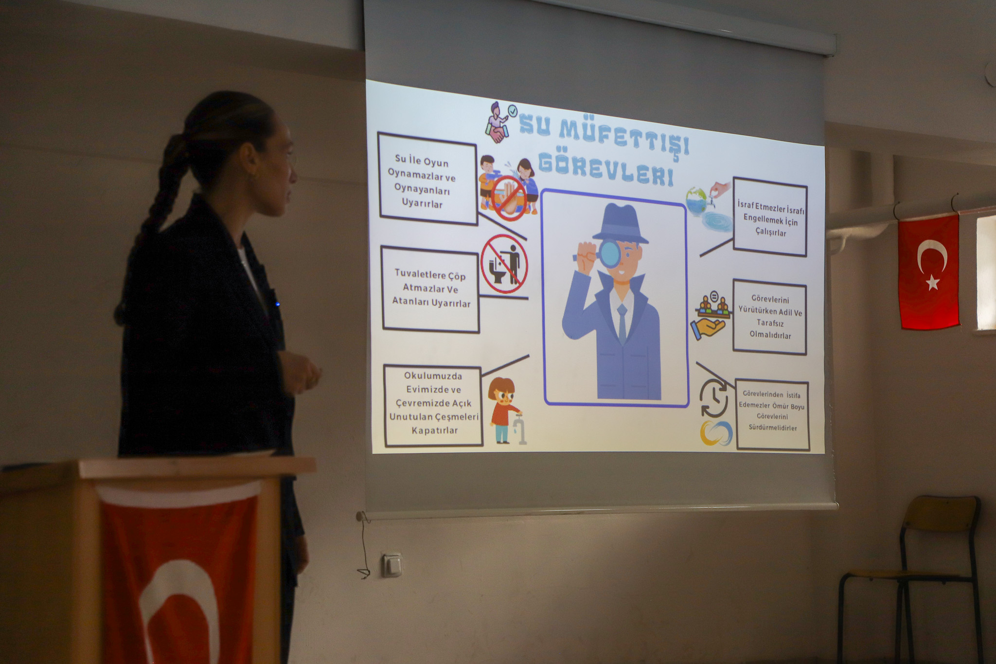 22 Mart Dünya Su Günü’nde minikler ‘Su Müfettişi’ oldu