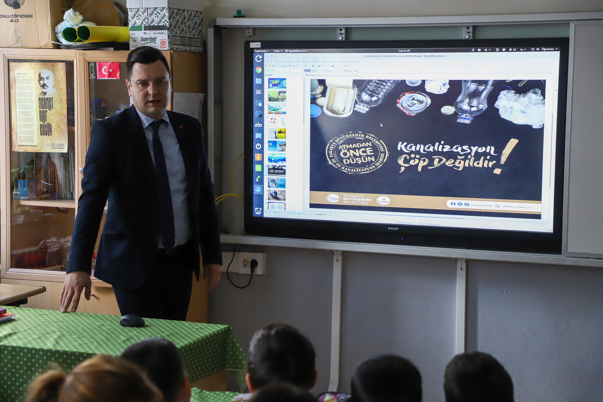 22 Mart Dünya Su Günü’nde minikler ‘Su Müfettişi’ oldu