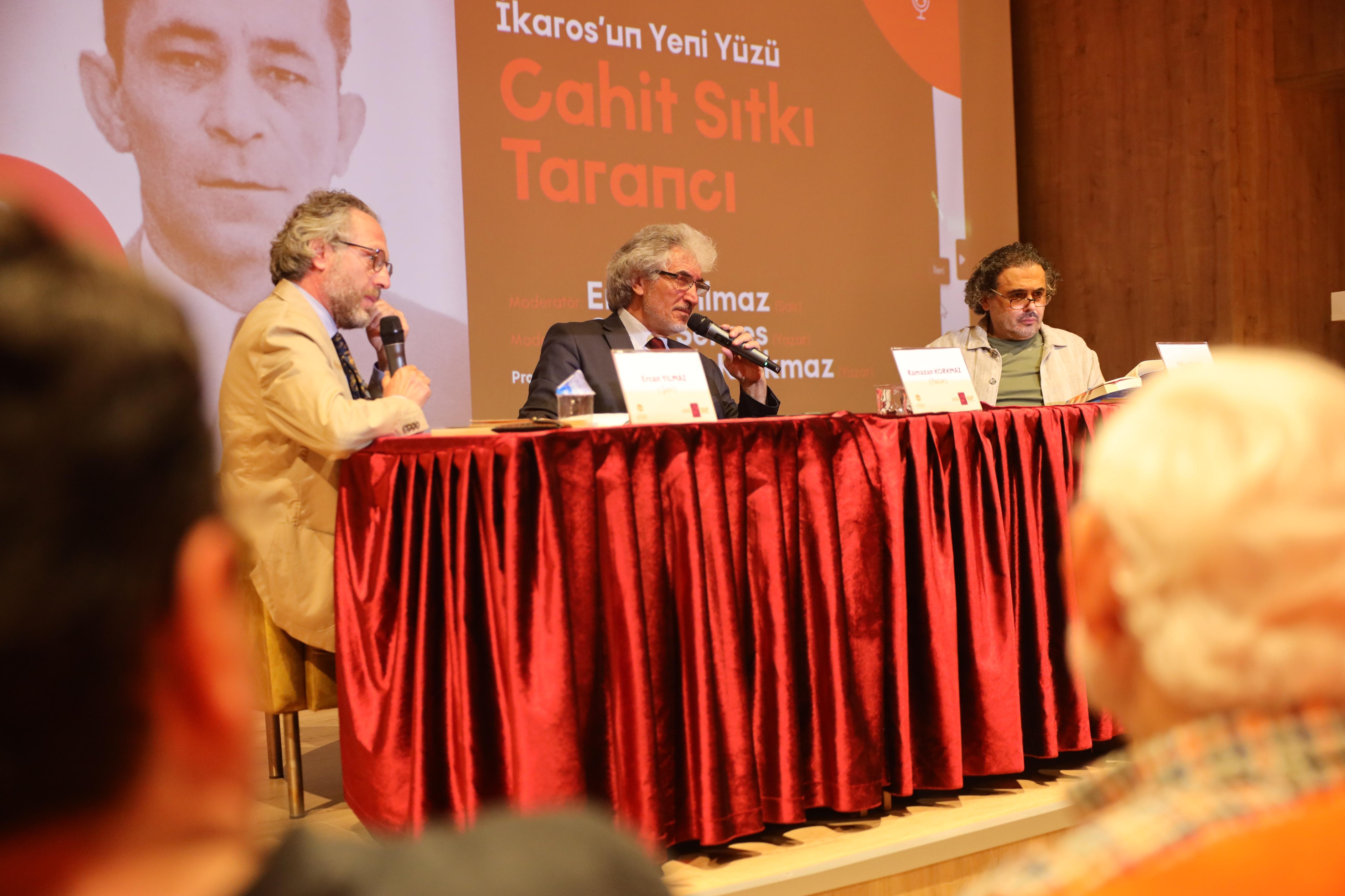 Cahit Sıtkı Tarancı’nın yaşamı ve şiir dünyası AKM’de konuşuldu