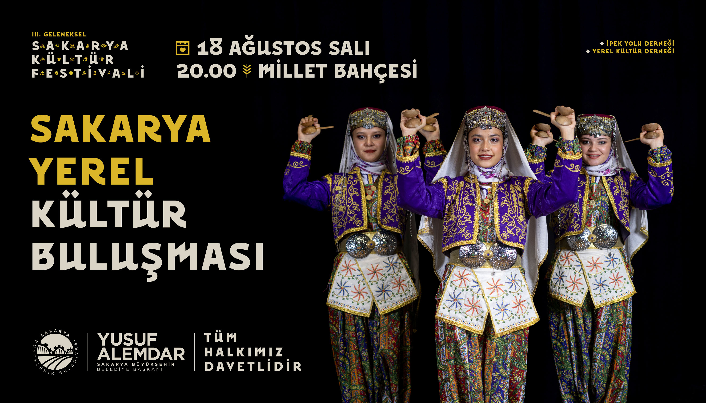 Gelenek bozulmadı, takvim paylaşıldı: Sakarya’da 7 gün sürecek kültür şöleni başlıyor