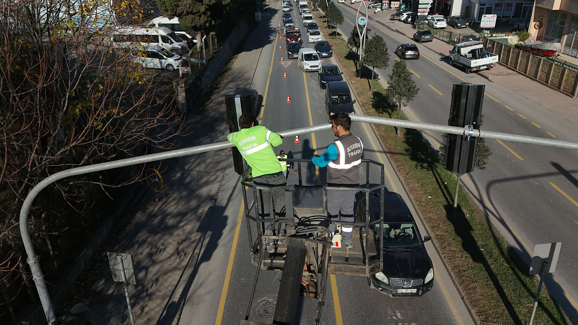 TEK Yokuşu’nda 1 kilometrelik plastik ferforje önlemi