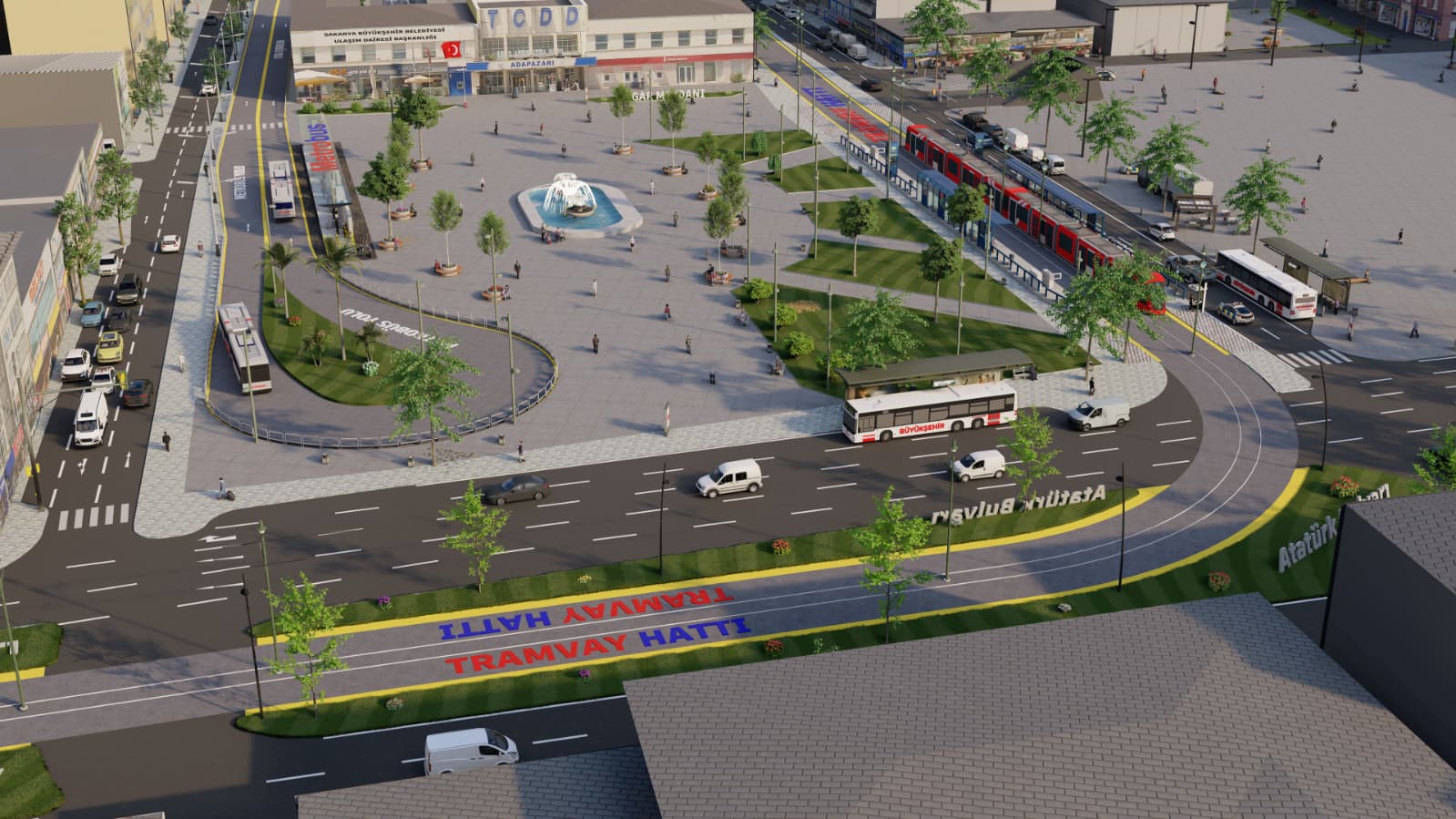 “Adapazarı-Serdivan Tramvay Hattı 2025'te başlıyor”