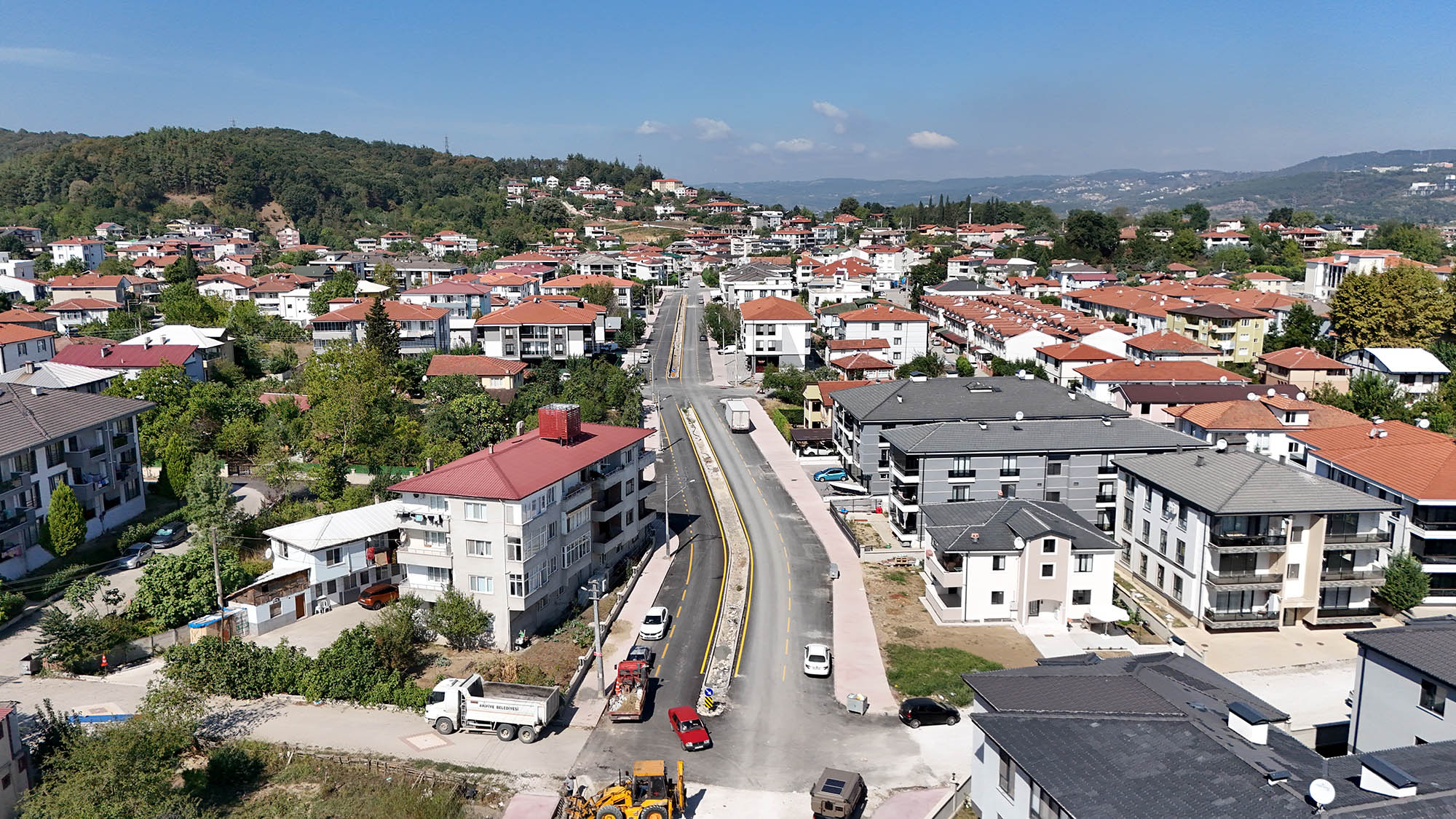 Her yönüyle büyüyen Arifiye’ye Büyükşehir’den yepyeni bir güzergâh