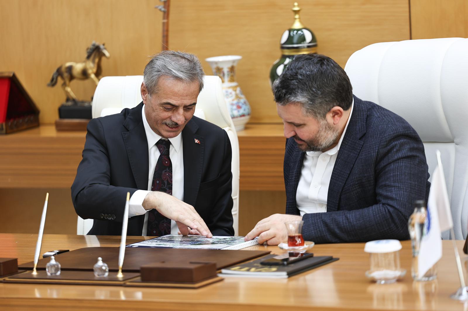 “Şehrimizin sanayi altyapısını modern bir yapıya kavuşturuyoruz”