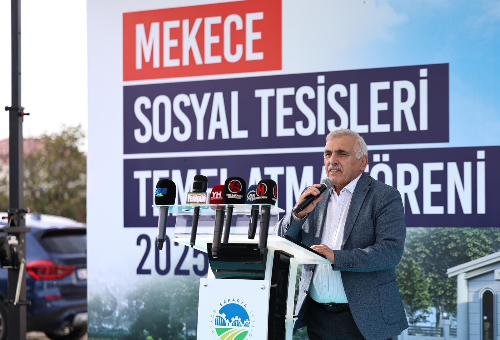 Mekece’de sosyal tesisin temeli atıldı: Yusuf Alemdar Pamukova’da yeni müjdeleri paylaştı