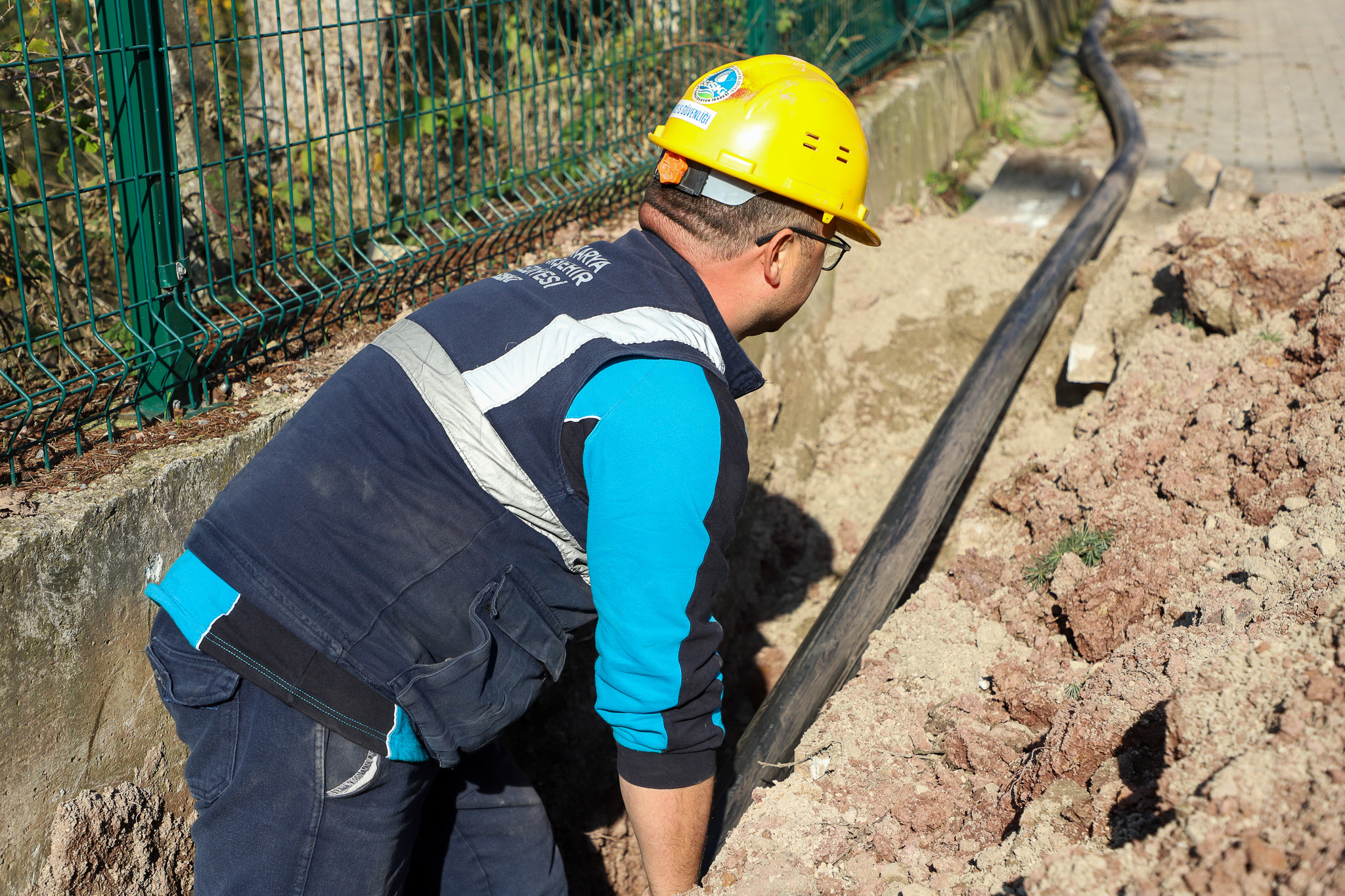 Bağlar Mahallesi’nin su iletim hattı güçlendiriliyor