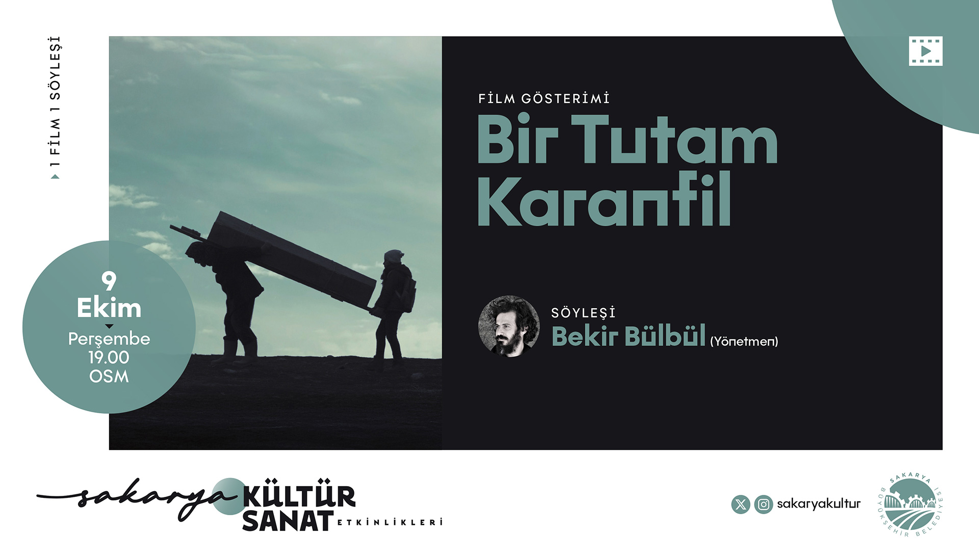1 film 1 söyleşi programı OSM’de 