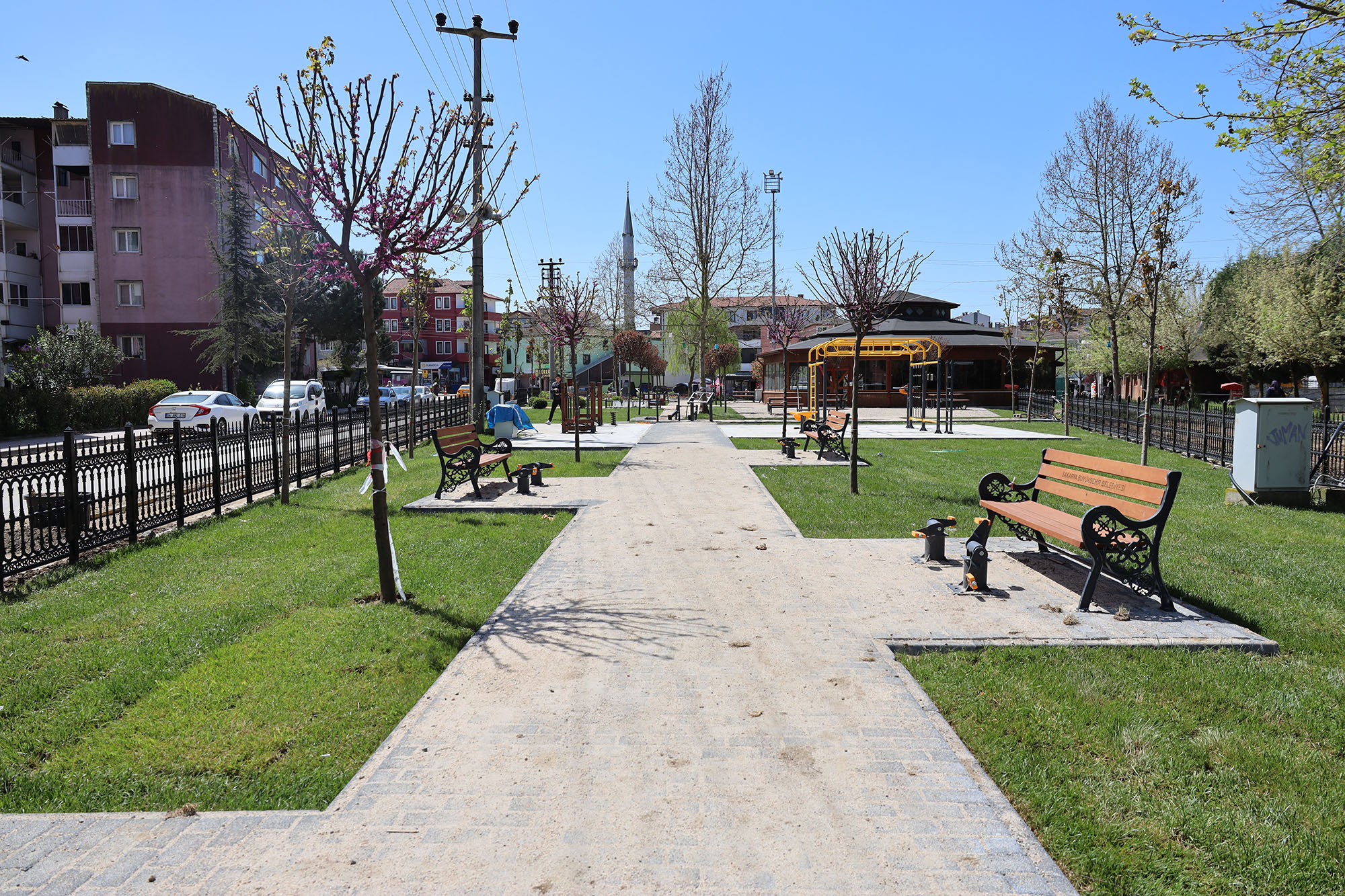 Ferizli Atatürk Parkı açılış için gün sayıyor