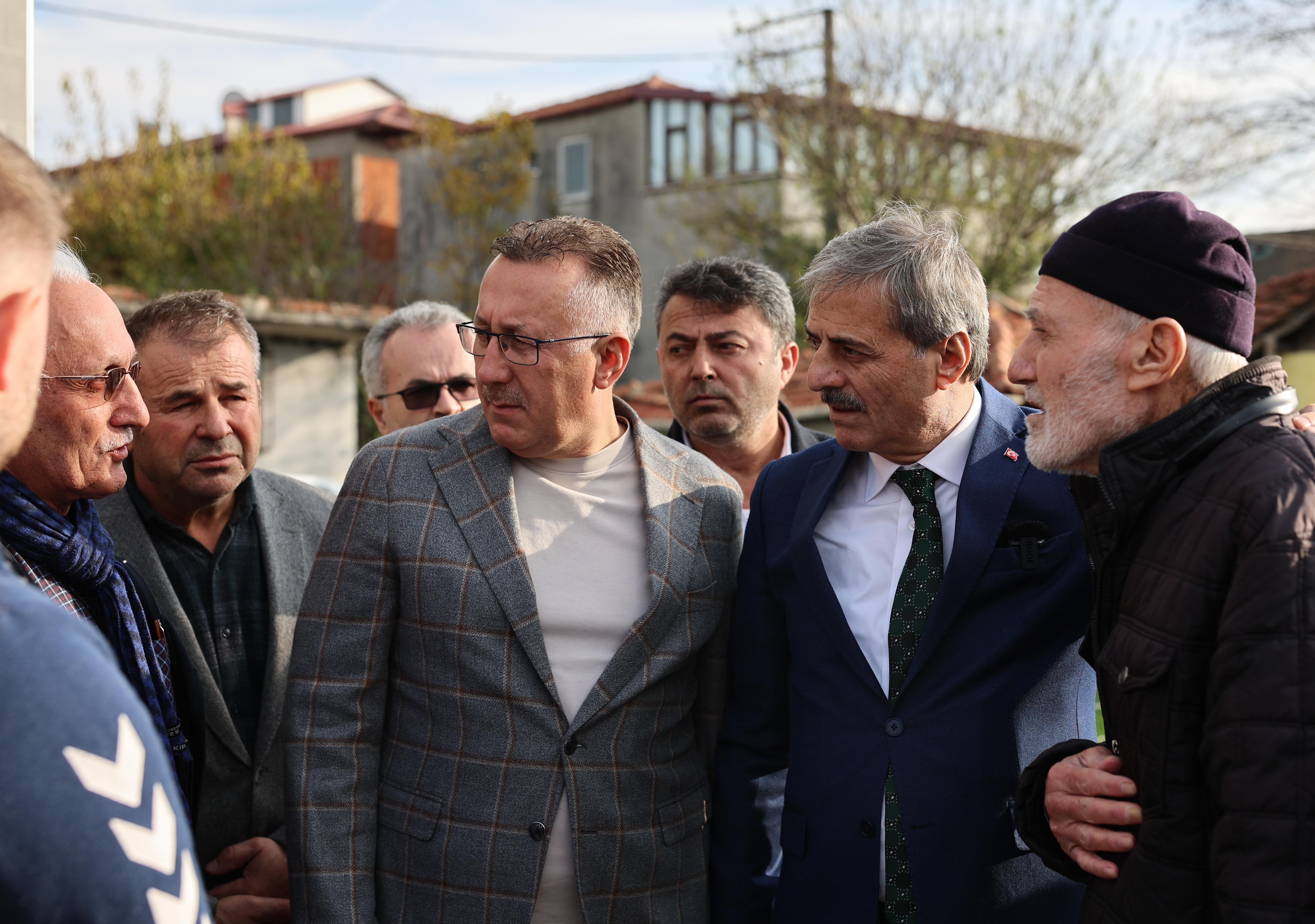 Yusuf Alemdar esnafın sosyal medyadan yaptığı daveti geri çevirmedi: “Daha güçlü bir ulaşım için durmak yok, çalışmaya devam”