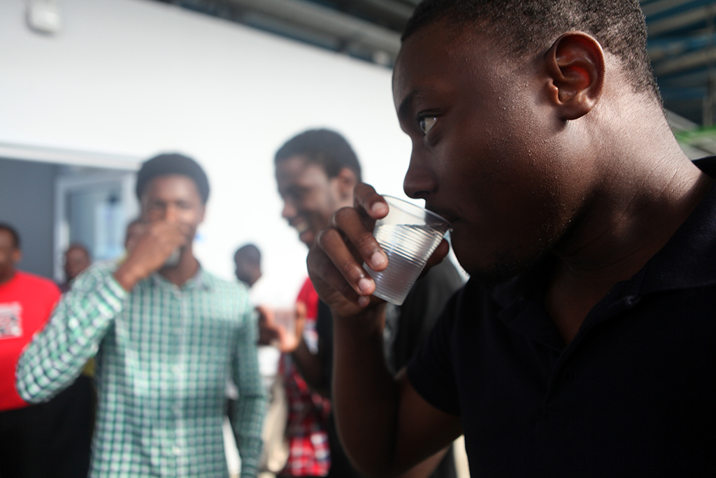 Afrokarya’lılar SASKİ tesislerinde