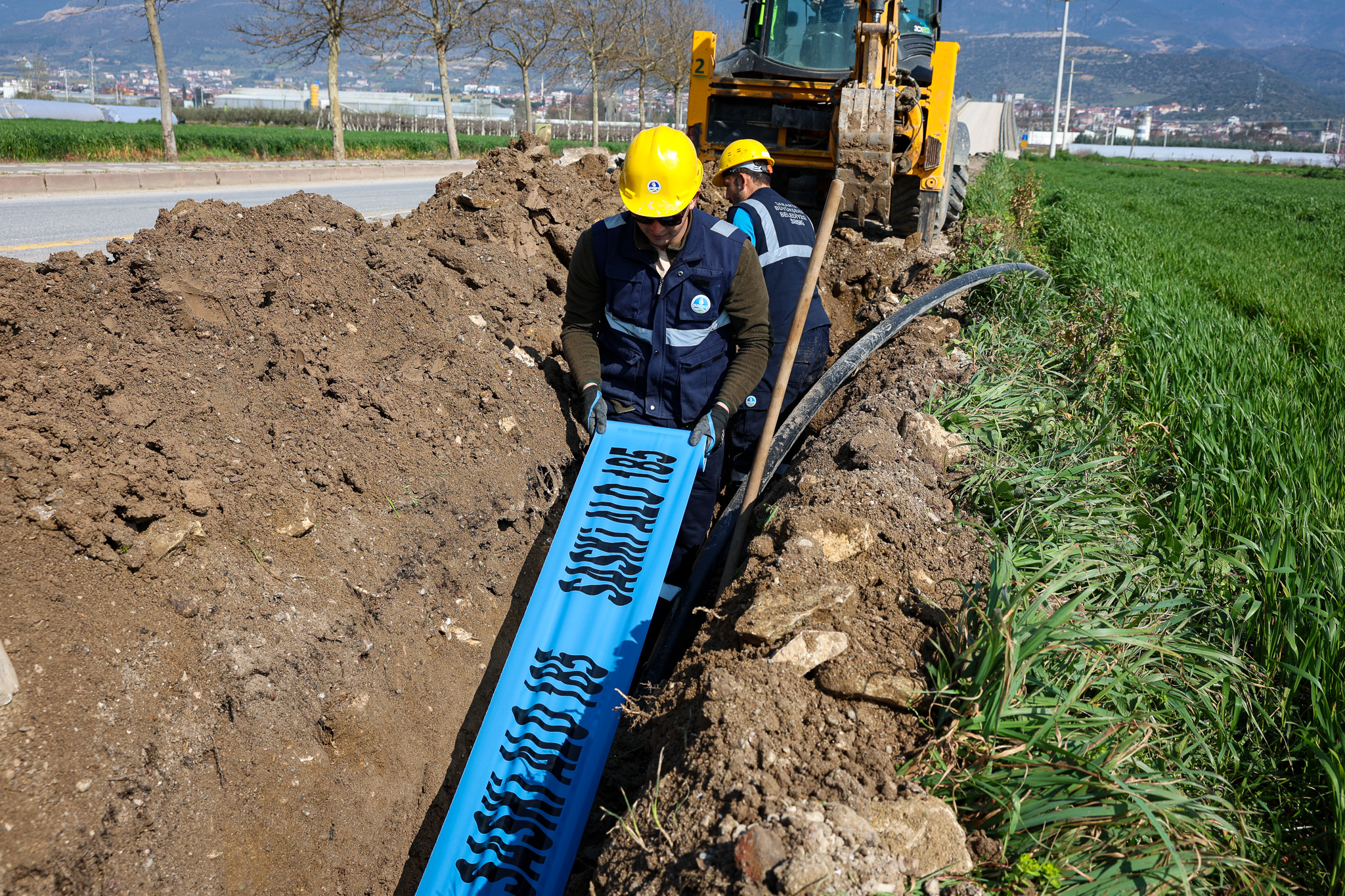 SASKi’den Pamukova Cihadiye’ye yatay delgi yöntemiyle yeni içme suyu hattı