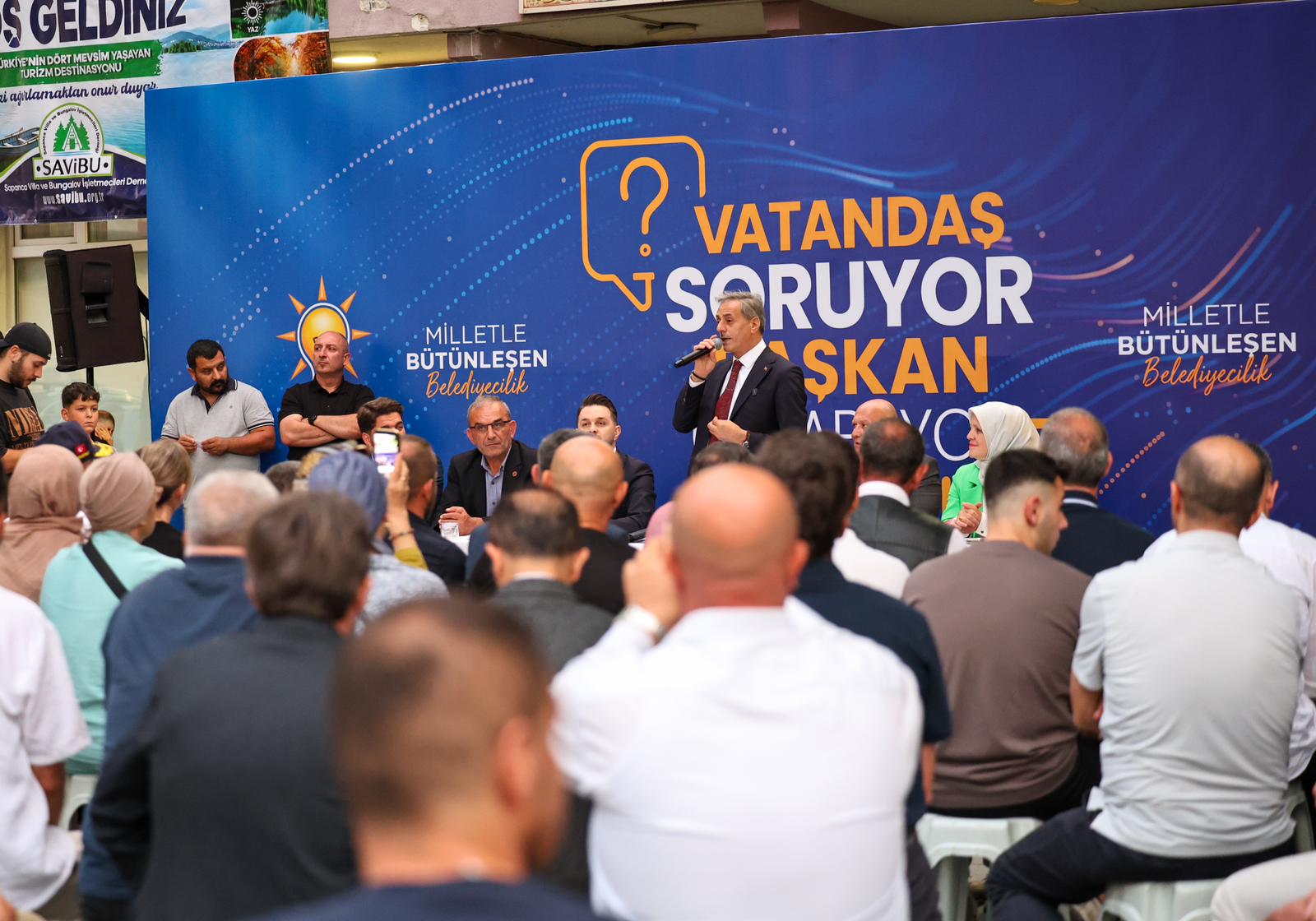 Sapanca’dan Yusuf Alemdar’a hizmet teşekkürü: “Sapanca tarihte ilk kez bu kadar yatırım görüyor”