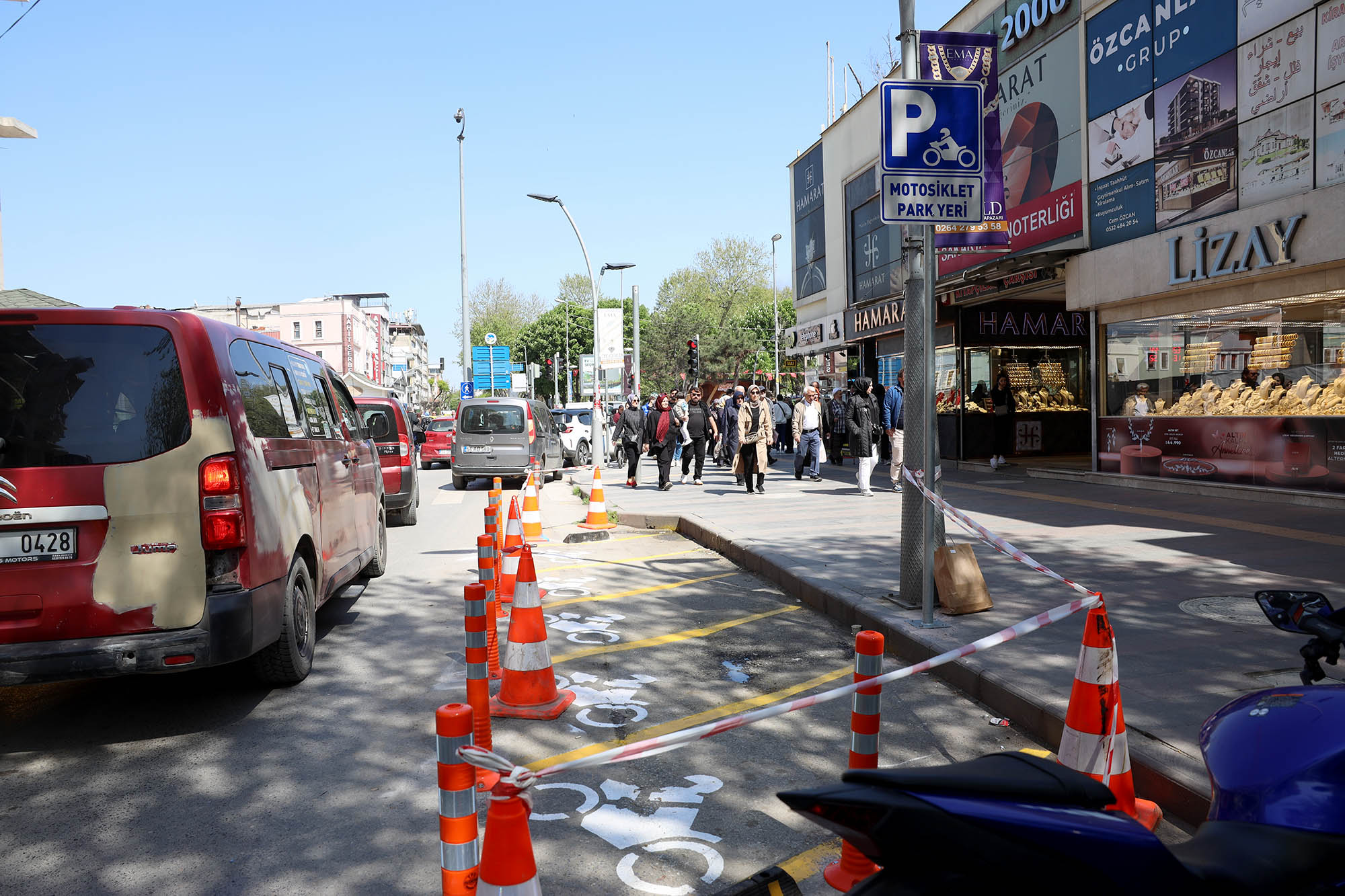 Büyükşehir’den şehirde bir ‘motorcu dostu uygulama’ daha