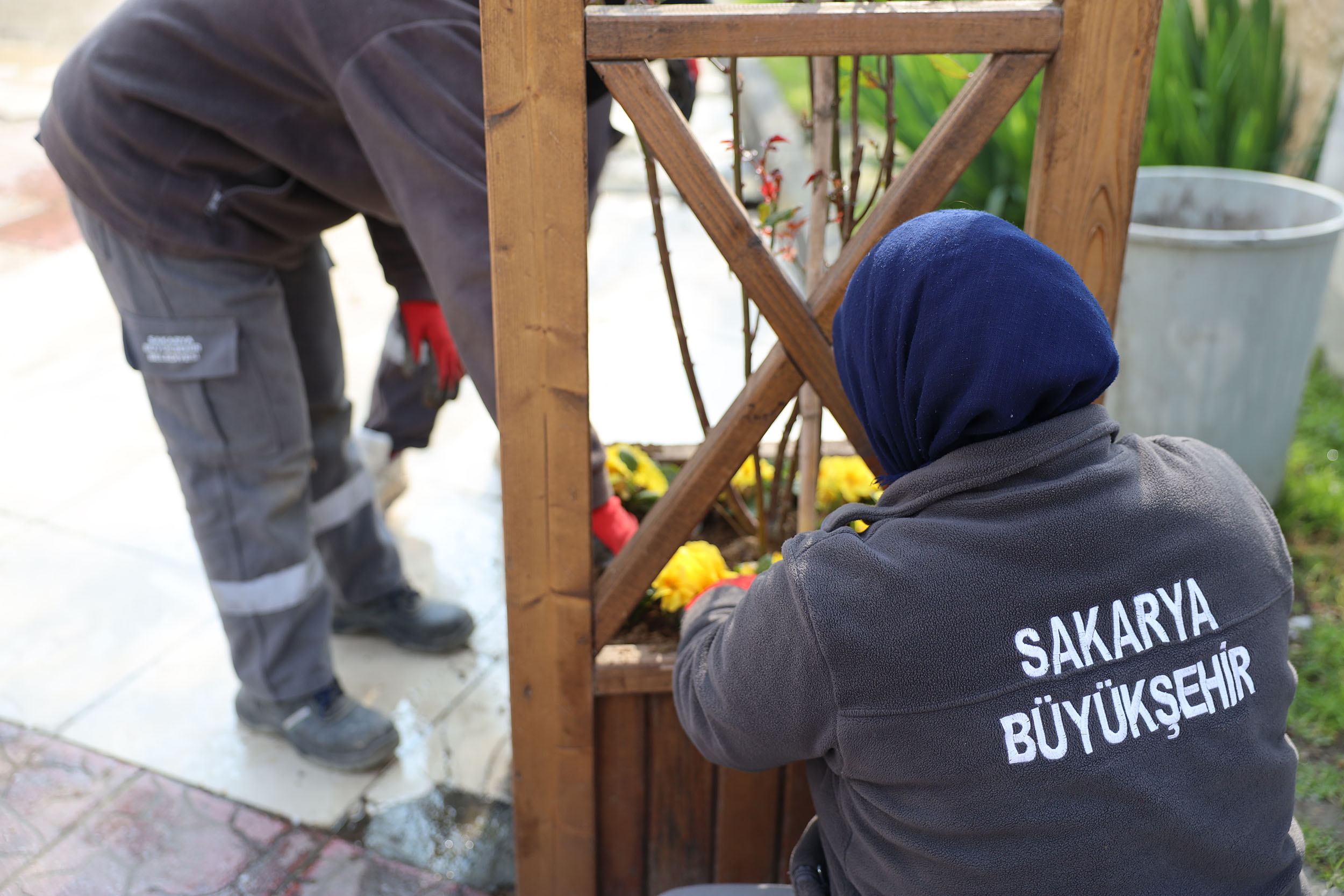 Sakarya bayram için Büyükşehirle çiçek açtı: Bayramı da baharı da rengarenk karşılıyor