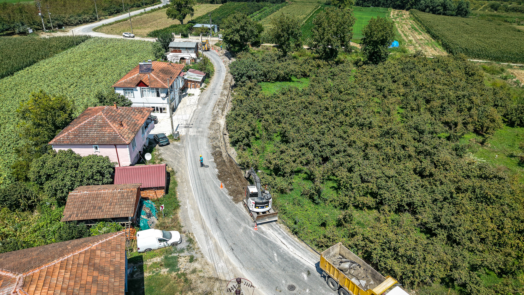 Ferizli Halit Molla Caddesi’nin içme suyu ve atık su altyapısı yenileniyor