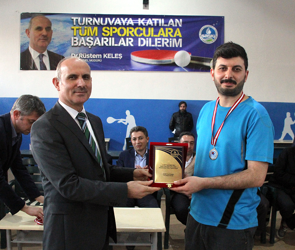 SASKİ’de Masa Tenisi turnuvası