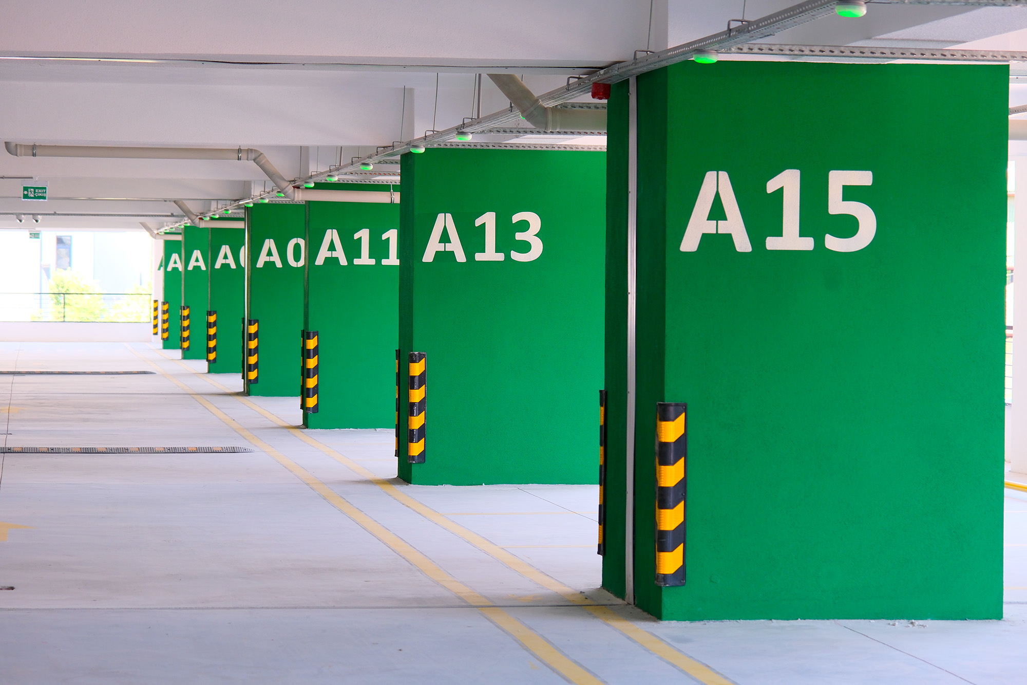 530 araçlık katlı otopark hizmete başladı