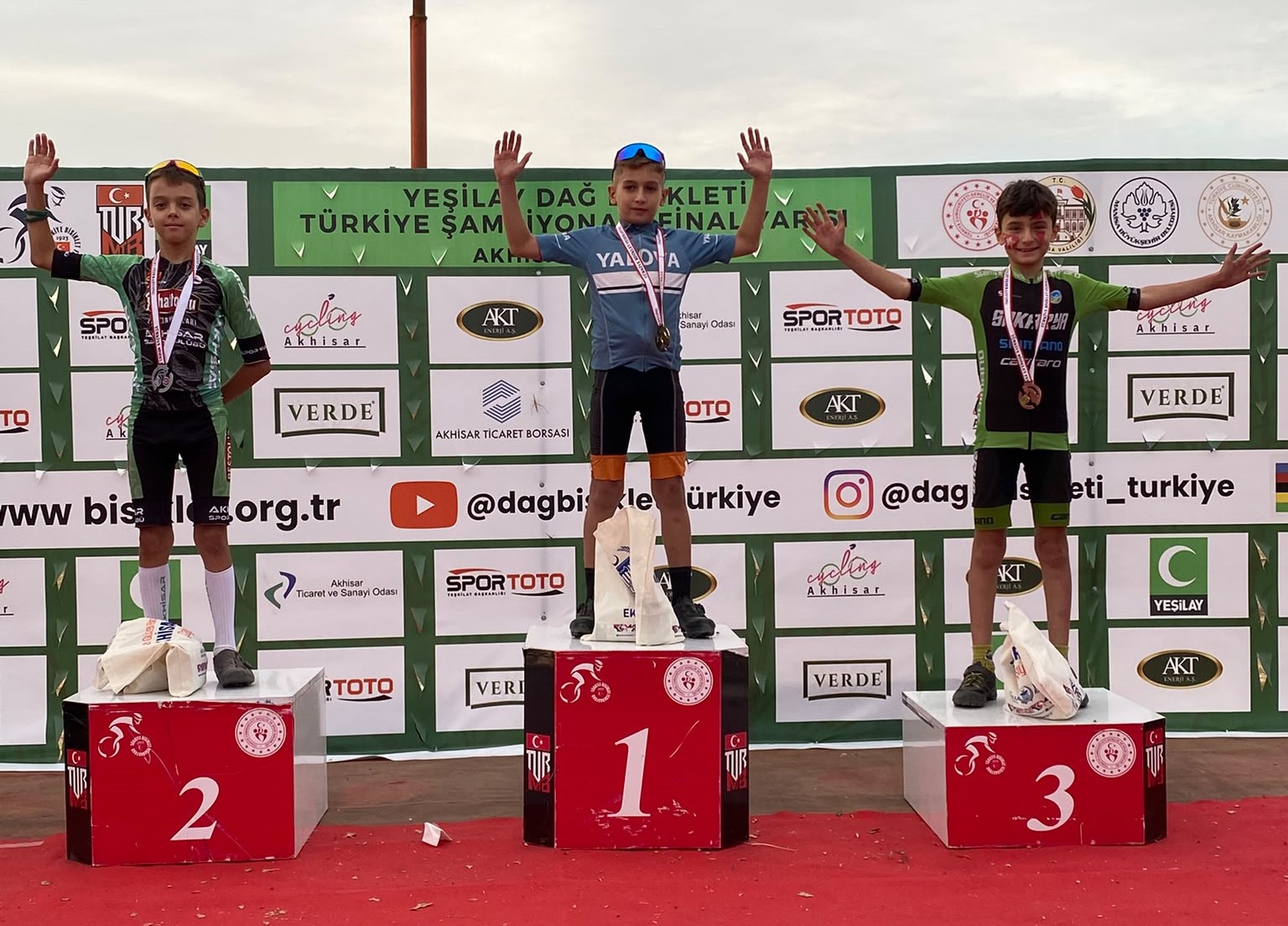 Büyükşehir’in pedalları Türkiye Şampiyonası’nda madalyaları topladı