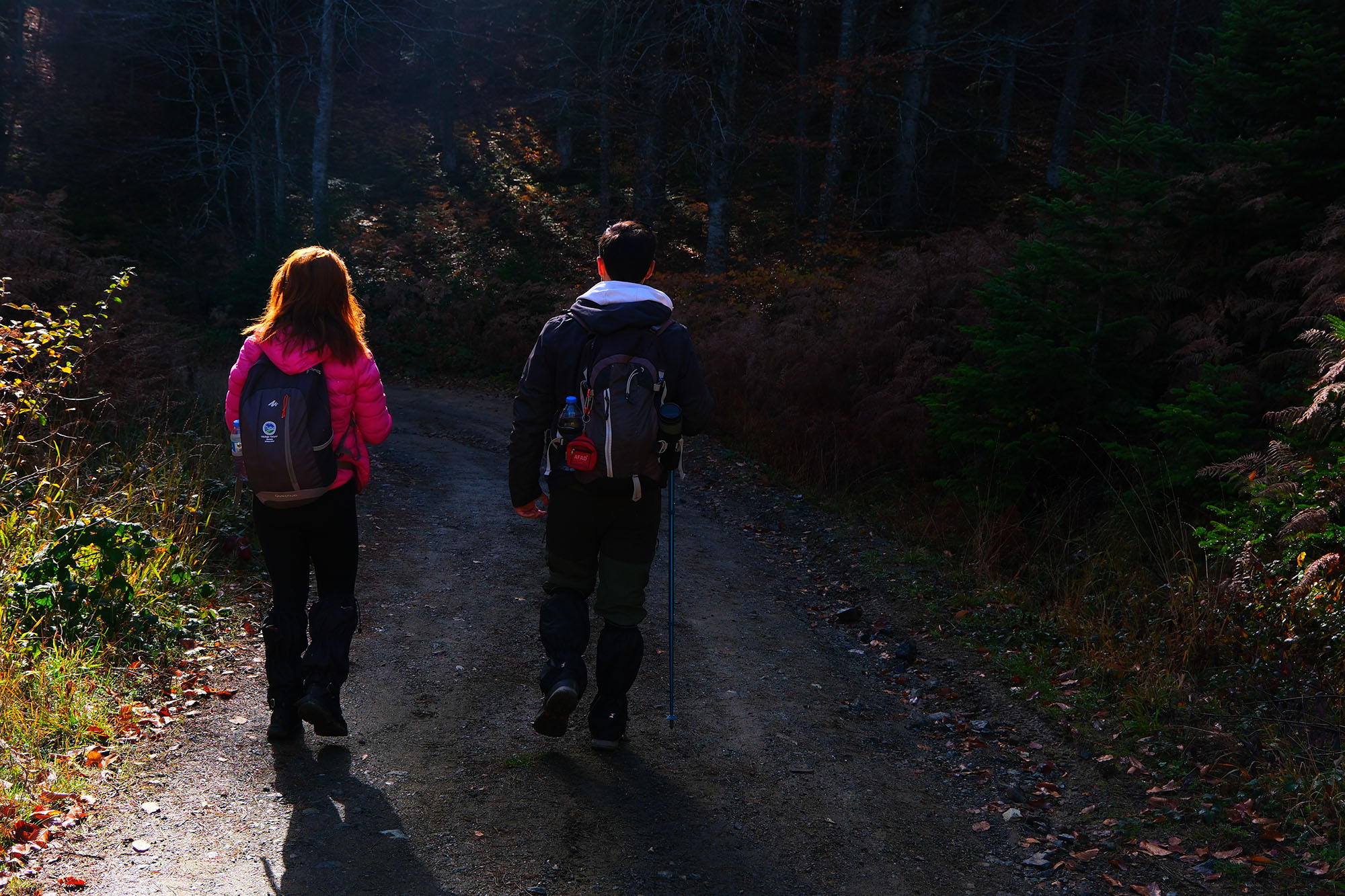 Sonbaharın büyüleyici renkleri arasında 14 kilometrelik unutulmaz rota